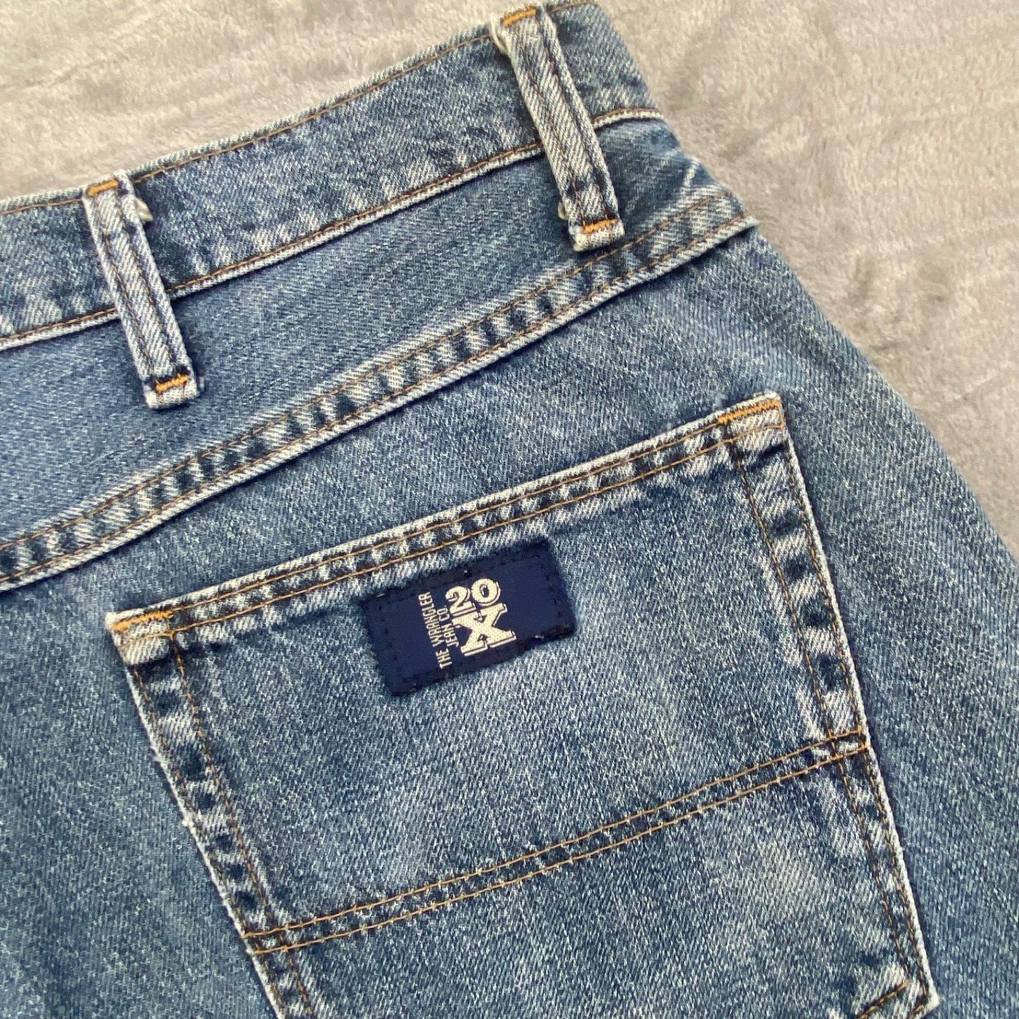 Wrangler Men's 20Xtreme Boot Cut Jeans Size 34x32 Blue Denim