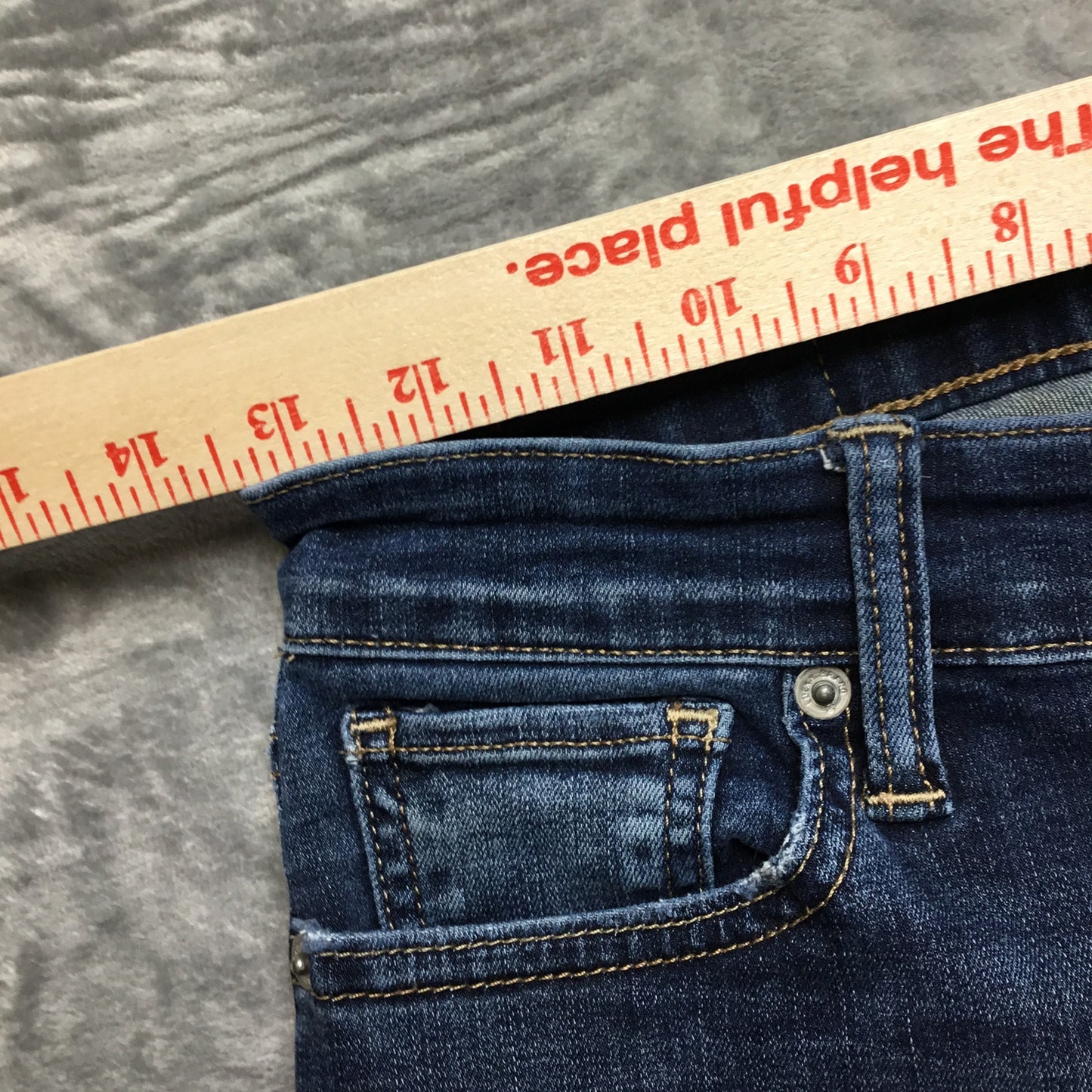 Lucky Brand Ava Skinny Jeans Women's Size 26 Dark Blue