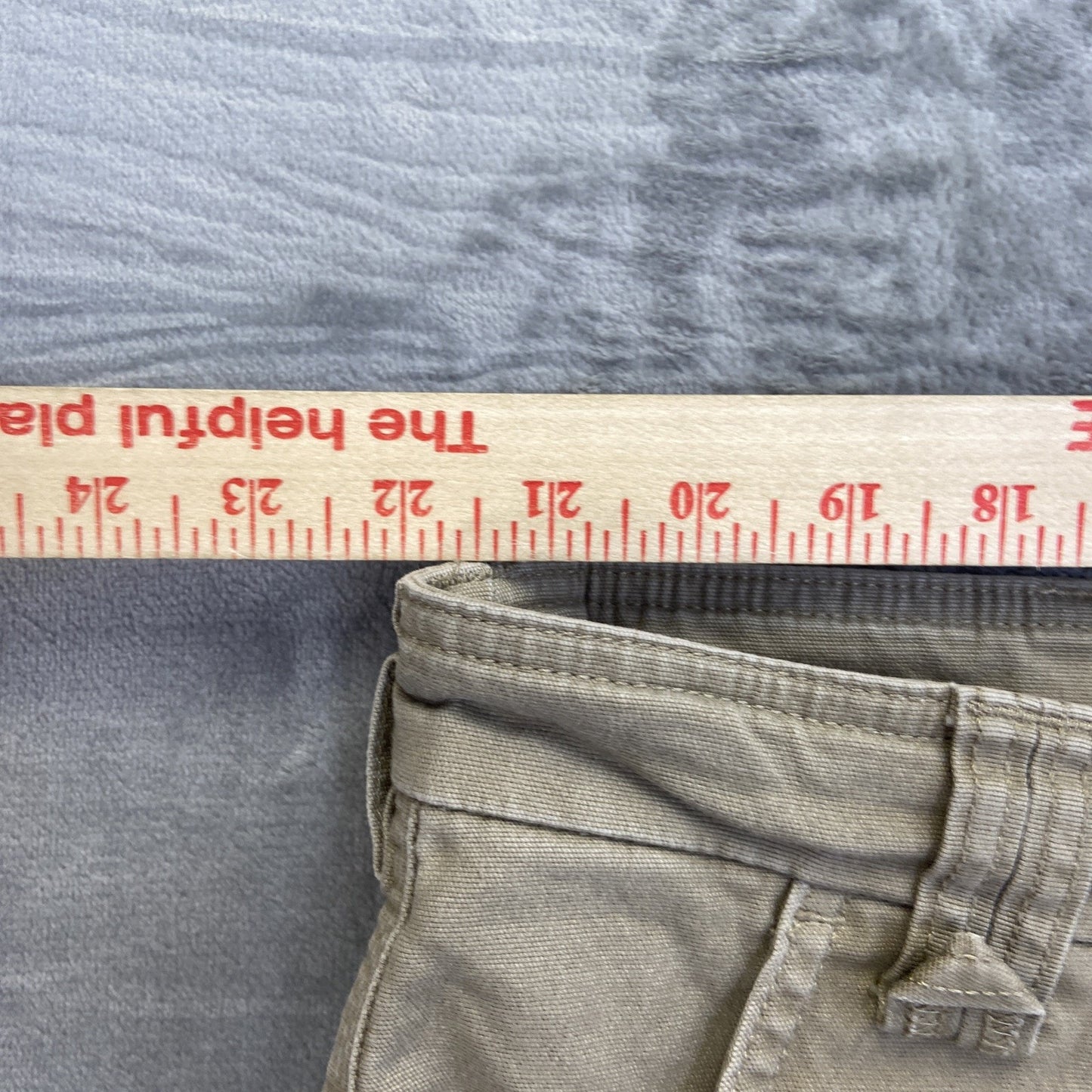 Duluth Trading Flex Fire Hose Cargo Shorts Men's Size 44 Beige Brown Shorts
