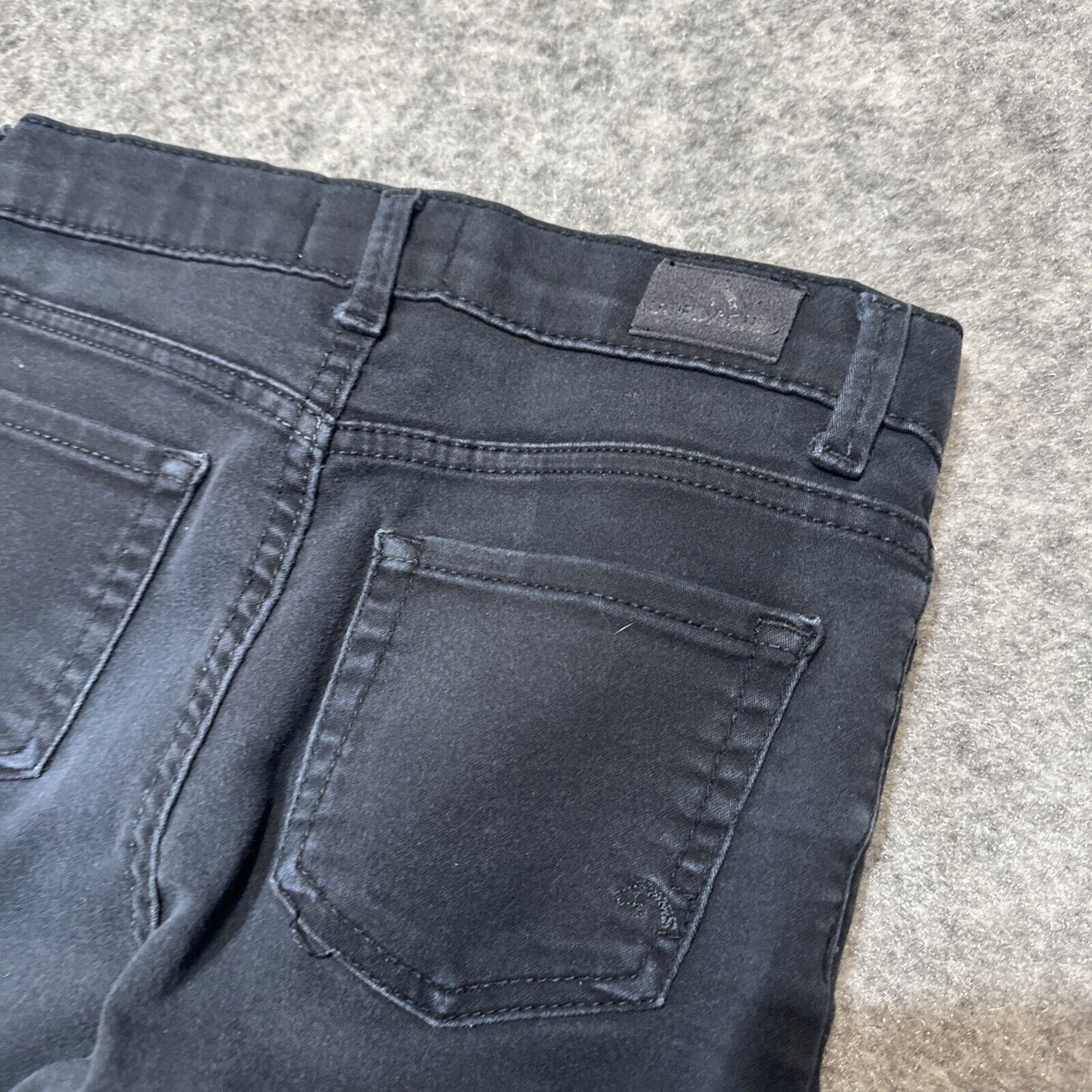 Jordache Youth Girls Super Skinny Jeans Size 12 Slim Black Denim