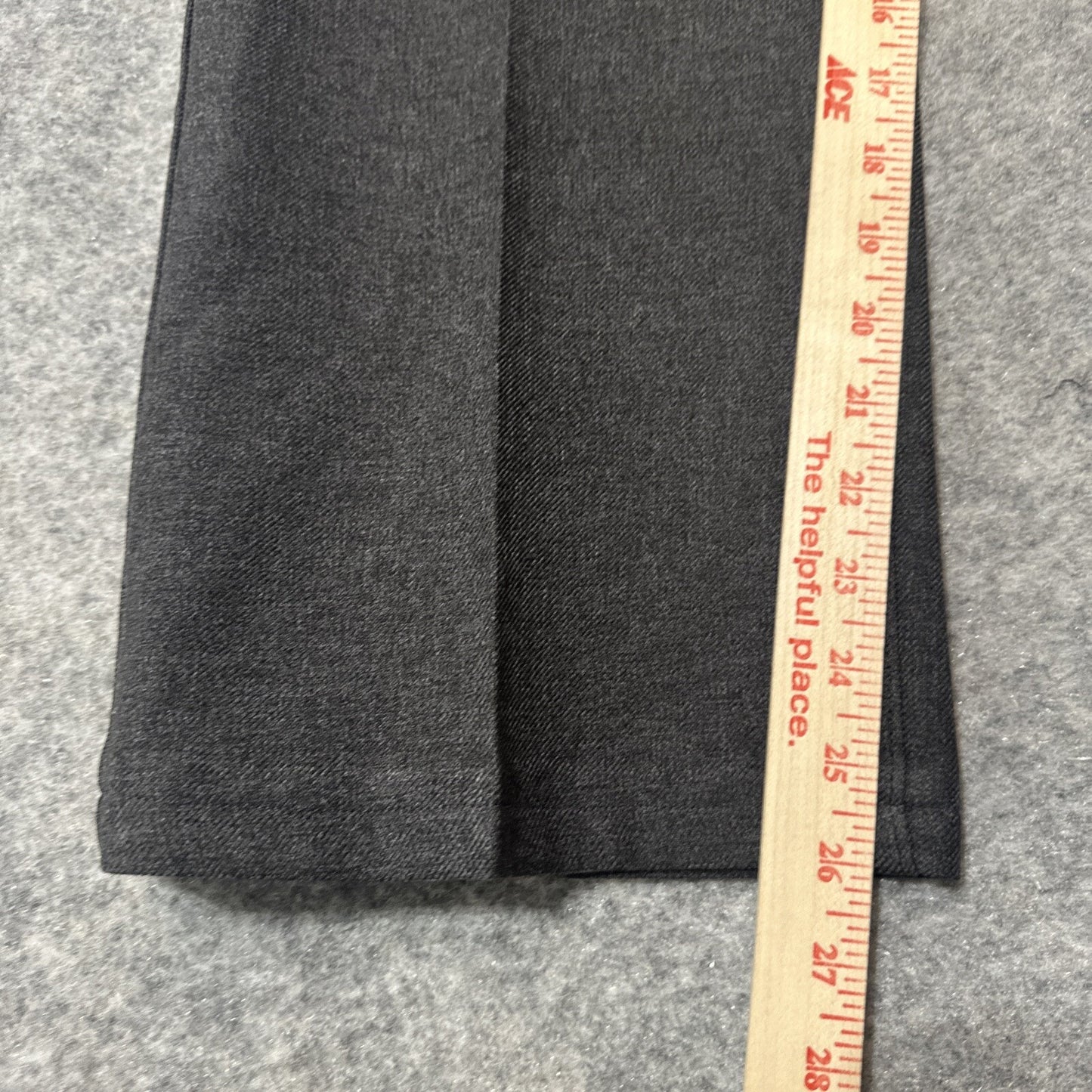 Wrangler 82HK Dress Pants Men's Size 38x29 Black Cotton Pants