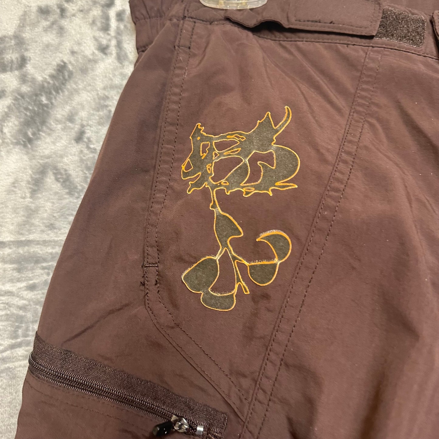 Cannondale Lined Padded Biker Shorts Men's Size M Brown Biking Shorts
