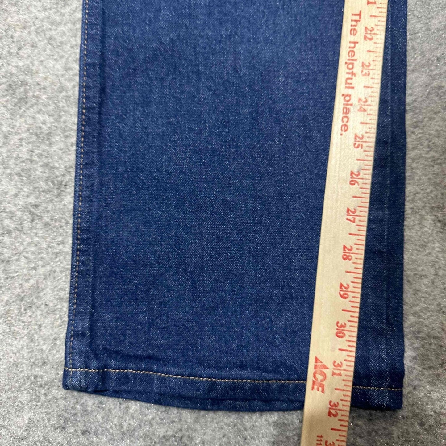 New Wrangler Men's Slim Fit Cowboy Cut Jeans Size 36x32 Blue Dark Wash Denim