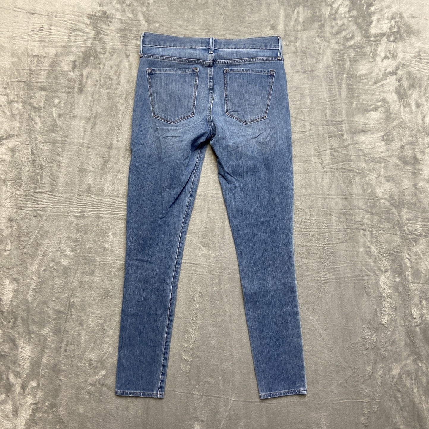 Gap 1969 True Skinny Jeans Women's Size 26r Blue Denim