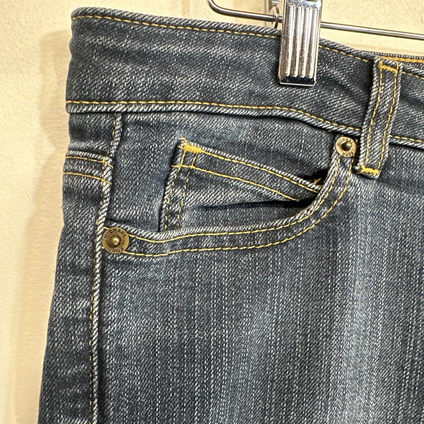 Michael Kors Jeans Women’s Size 6 Blue Stretch Dark Wash Low Rise Denim