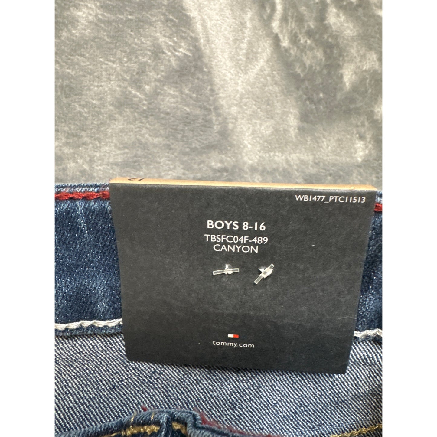 New Tommy Hilfiger Shorts Men's Size 12 Blue Denim