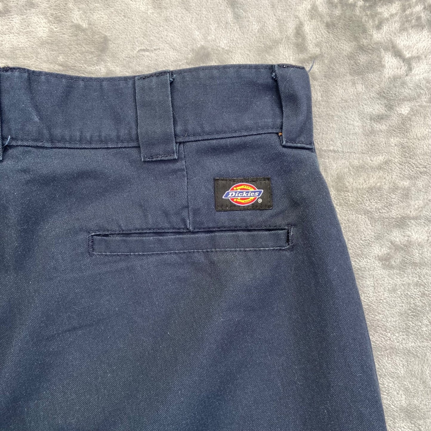 Dickies Men's Regular Straight Cargo Pants 34x34 Navy Blue