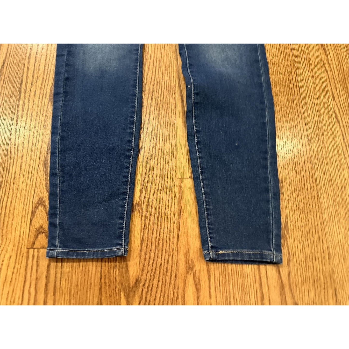 Signature by Levi Strauss Shaping Pull-On Skinny Blue Denim Jeans Size 4M