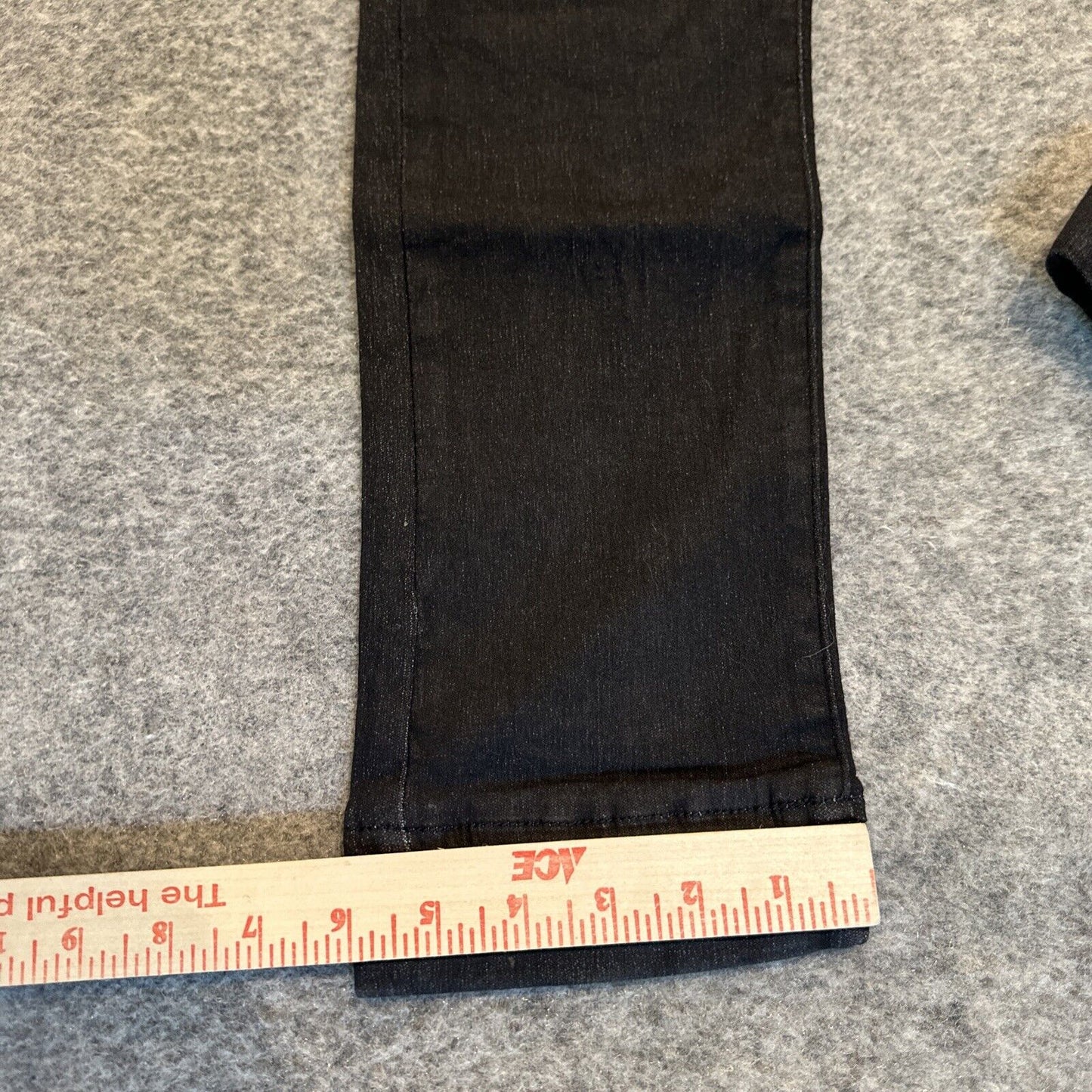 Steve's Jeans Boys Skinny Drawstring Jogger Size 16 Black Dark Wash Denim