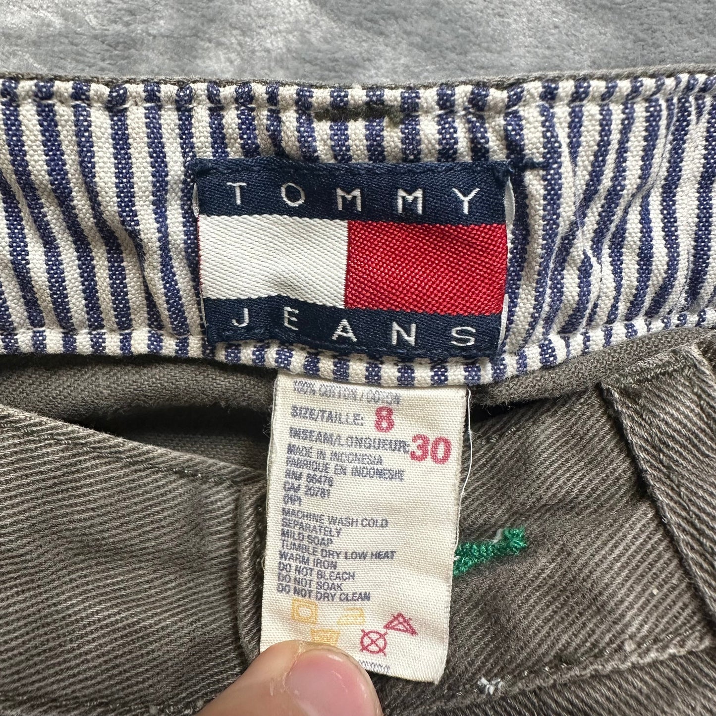 Tommy Jeans Women's Straight Jeans Size 8 Brown