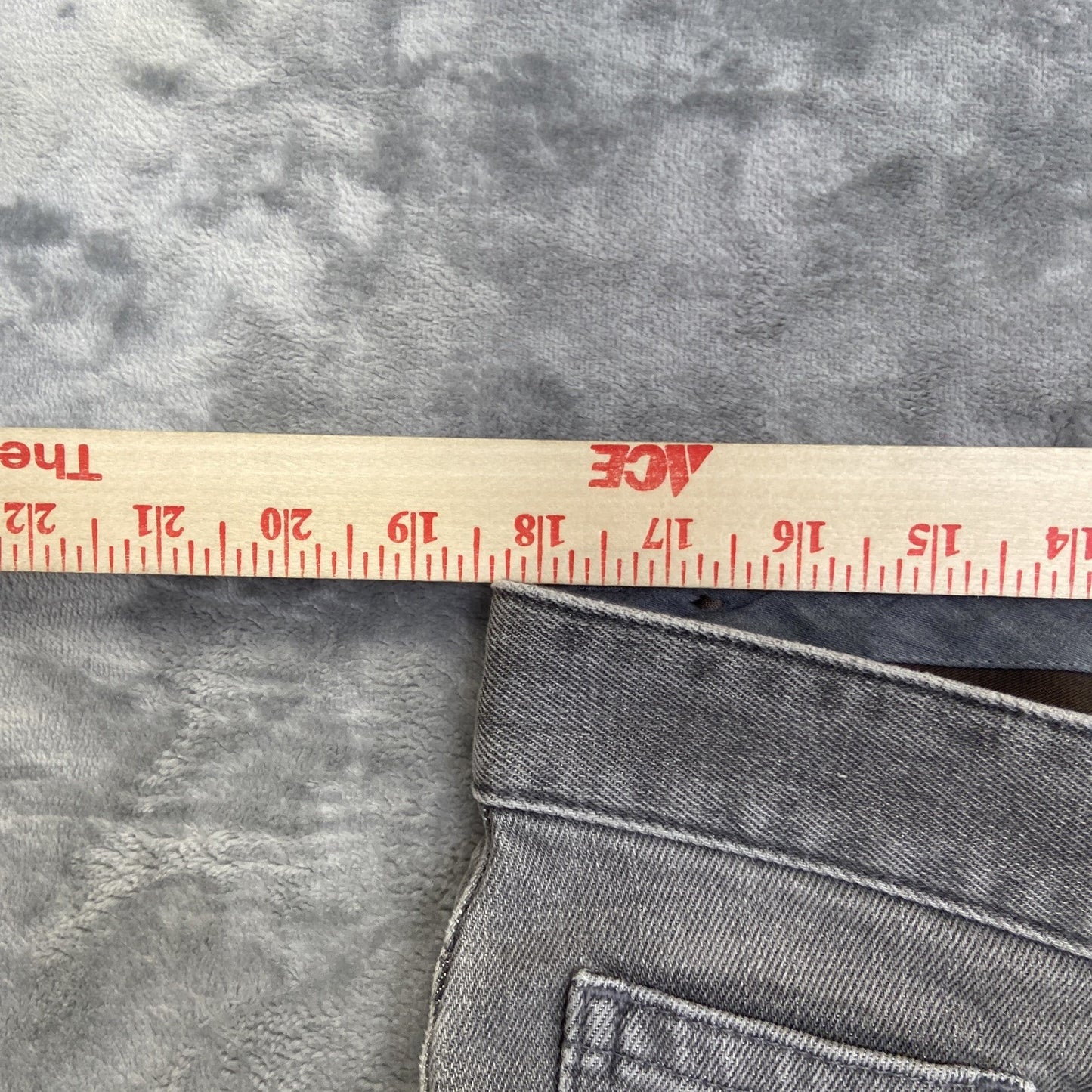 Ermenegildo Zegna Straight Jeans Men's Size 38 Gray Denim Pants