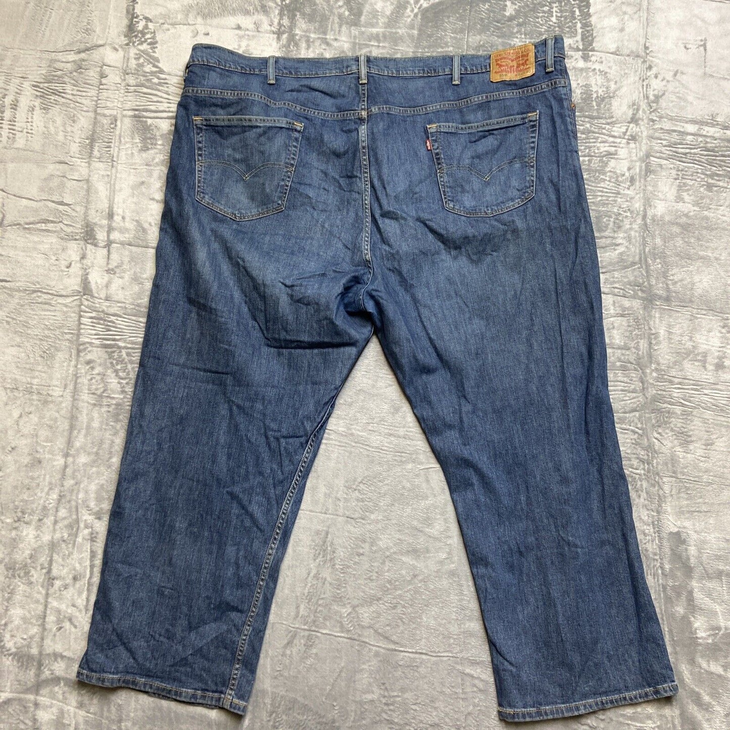 Levi's 559 Relaxed Fit Jeans Men's Size 54x30 Dark Blue Denim