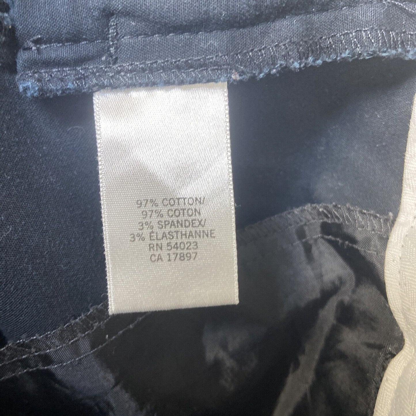 Banana Republic Ryan Fit Flared Chino Pants Women's Size 0S Black Pants