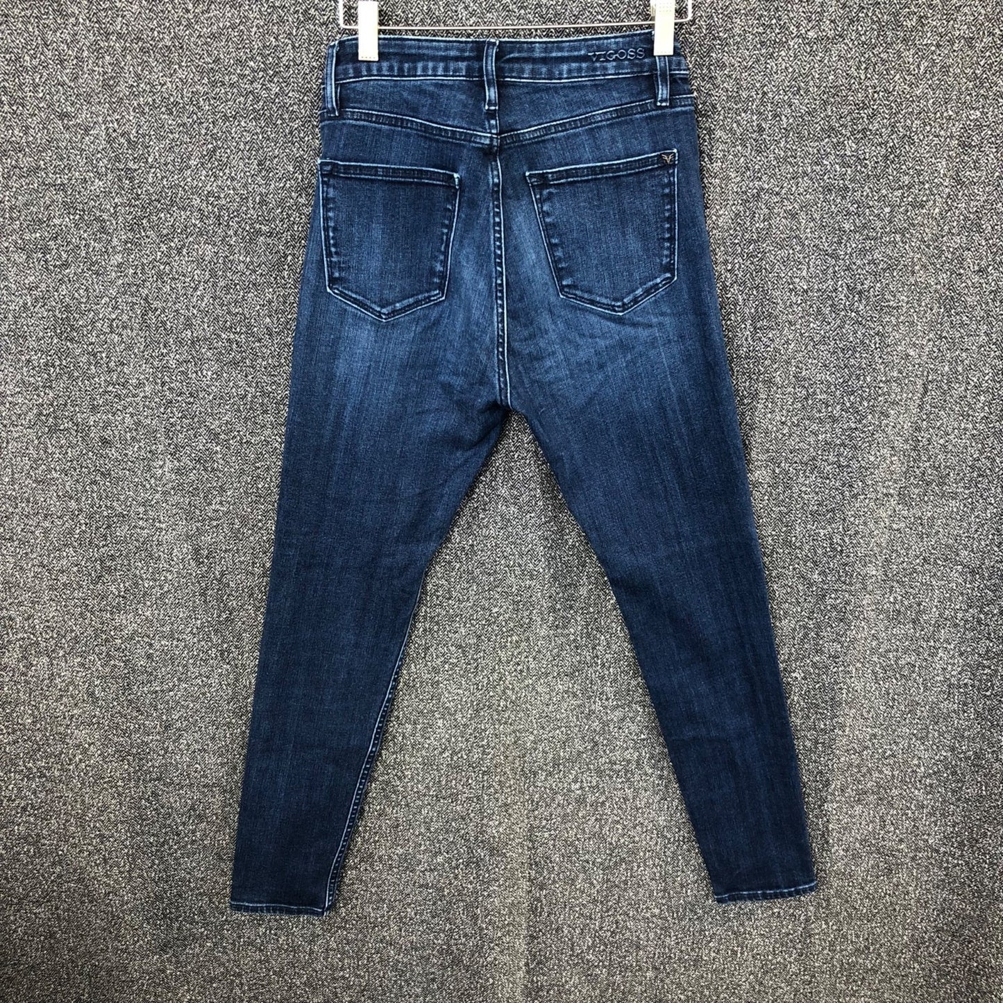 Vigoss Women's Ace Skinny Jeans Size 27 Blue Dark Wash