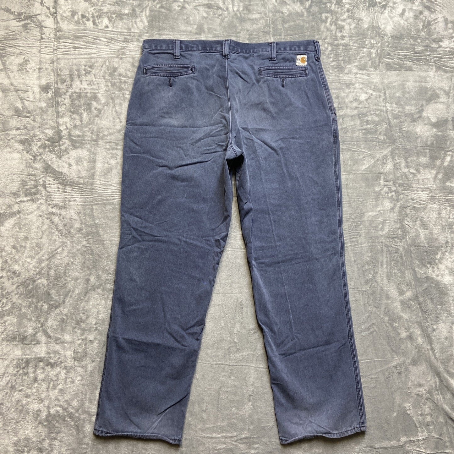 Lot of 2 Carhartt FR Chino Pants Men's Size 40x34 Gray Pants Grade A/B Wholesale