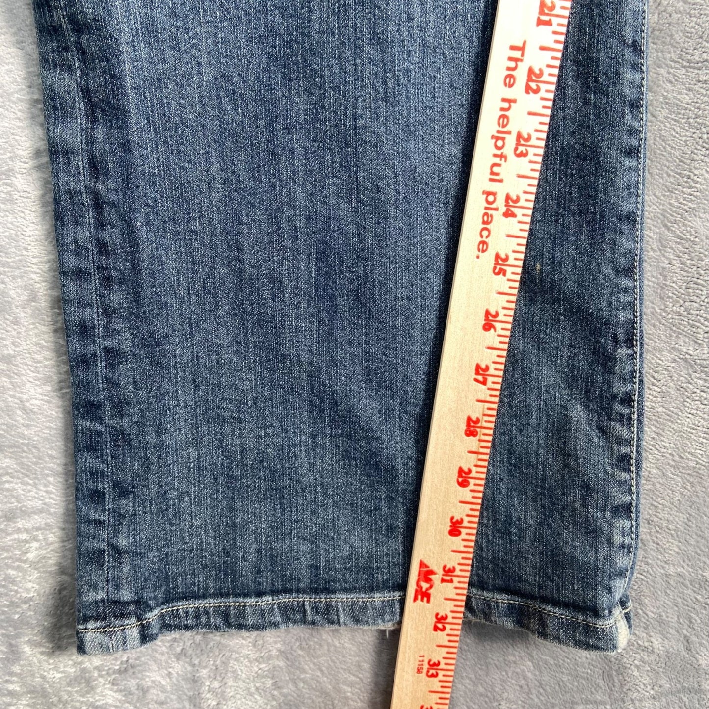 Vintage Sasson Ooh La La Bootcut Jeans Women's Size 18 Blue Denim Embroidered