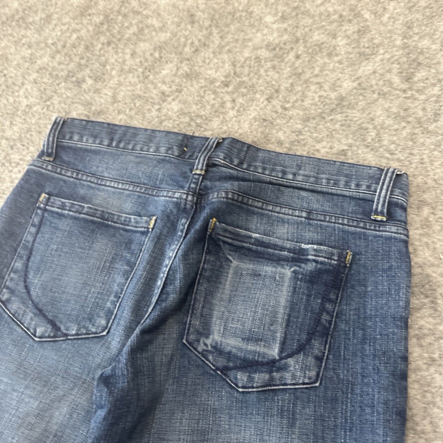 Paper Denim & Cloth Audrey Low Rise Cigarette Leg Women's Jeans Size 27 Blue