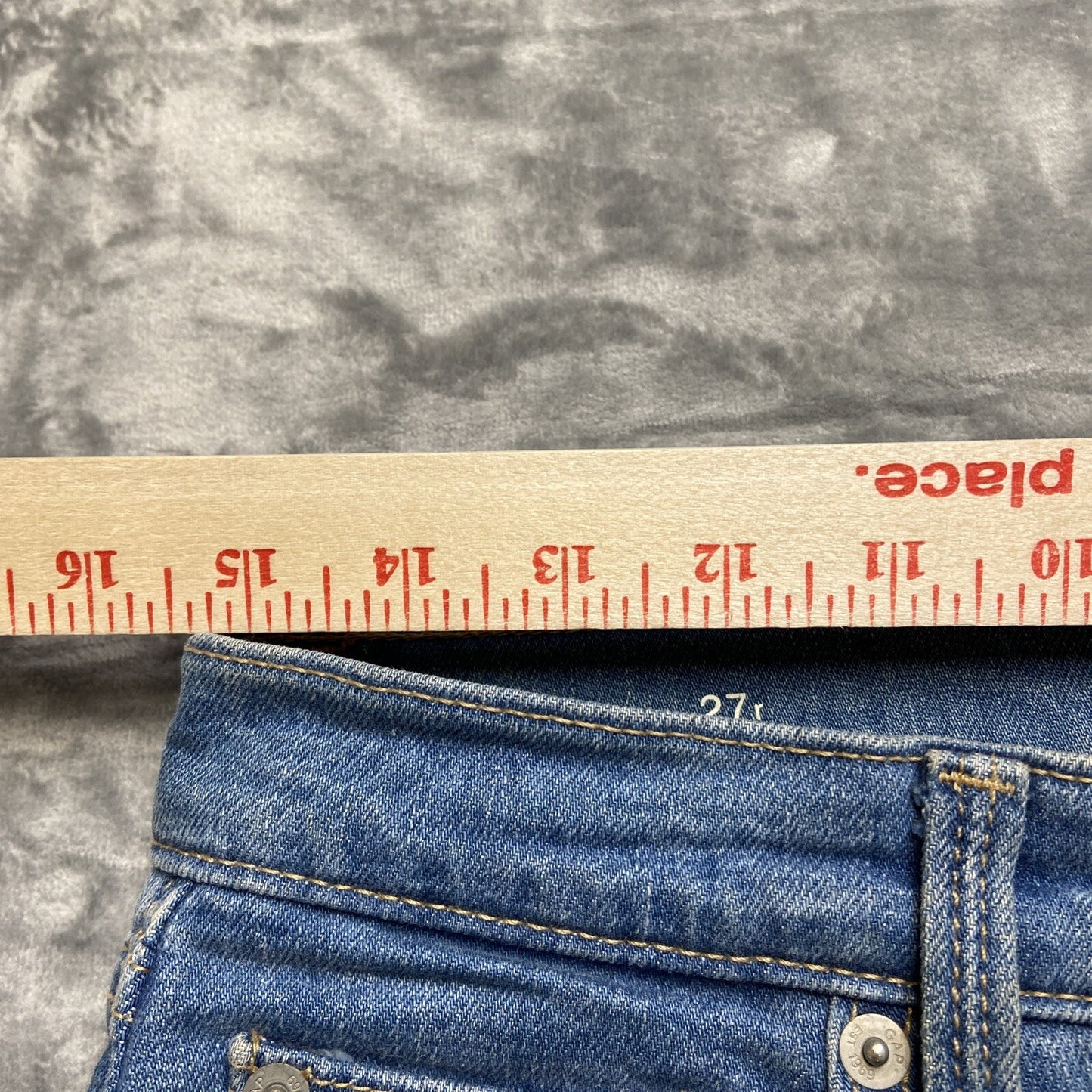 Gap 1969 Skinny Jeans Women’s Size 4 Regular Blue Denim
