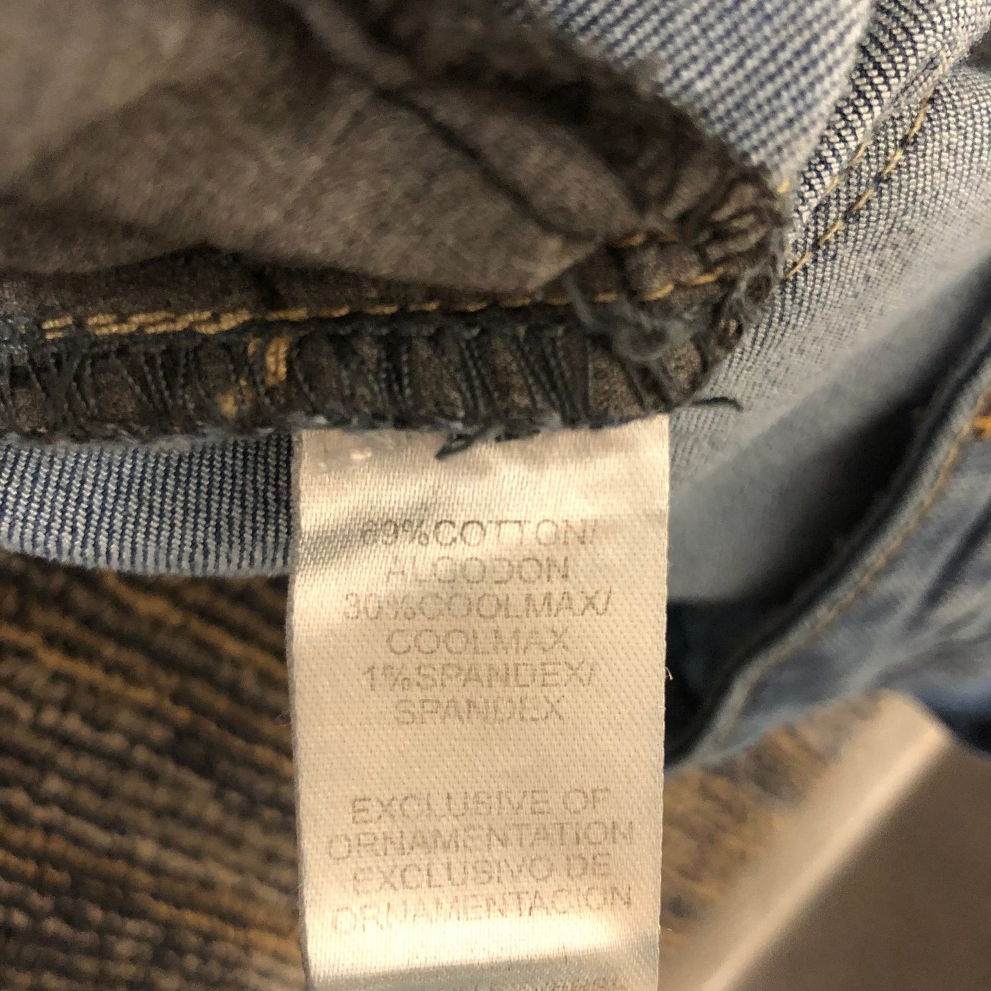 Vintage Democracy Distressed Skinny Jeans Women's Size 10 Light Blue Denim