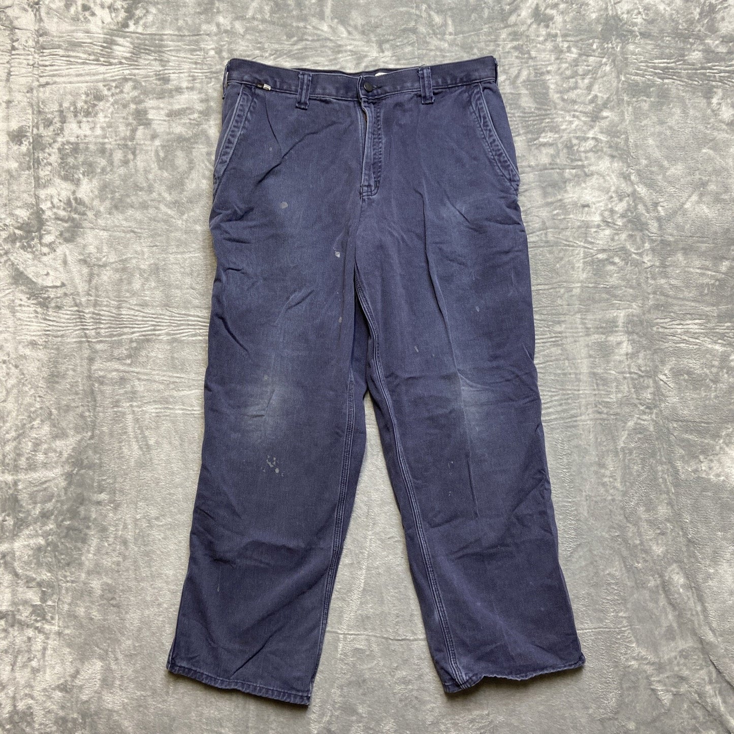 Lot of 3 Carhartt FR Chino Pants Men's Size 34x30 Gray Pants Grade A/B Wholesale