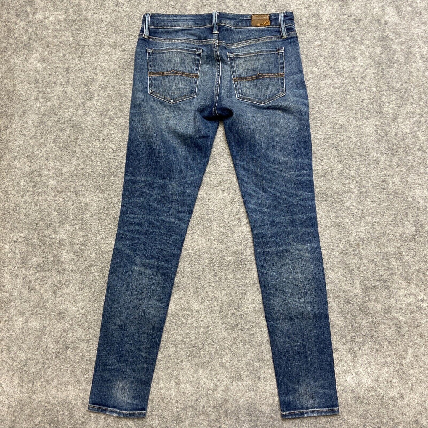 Denim & Supply Ralph Lauren Skinny Jeans Women's Size 29/32 Dark Blue Faded