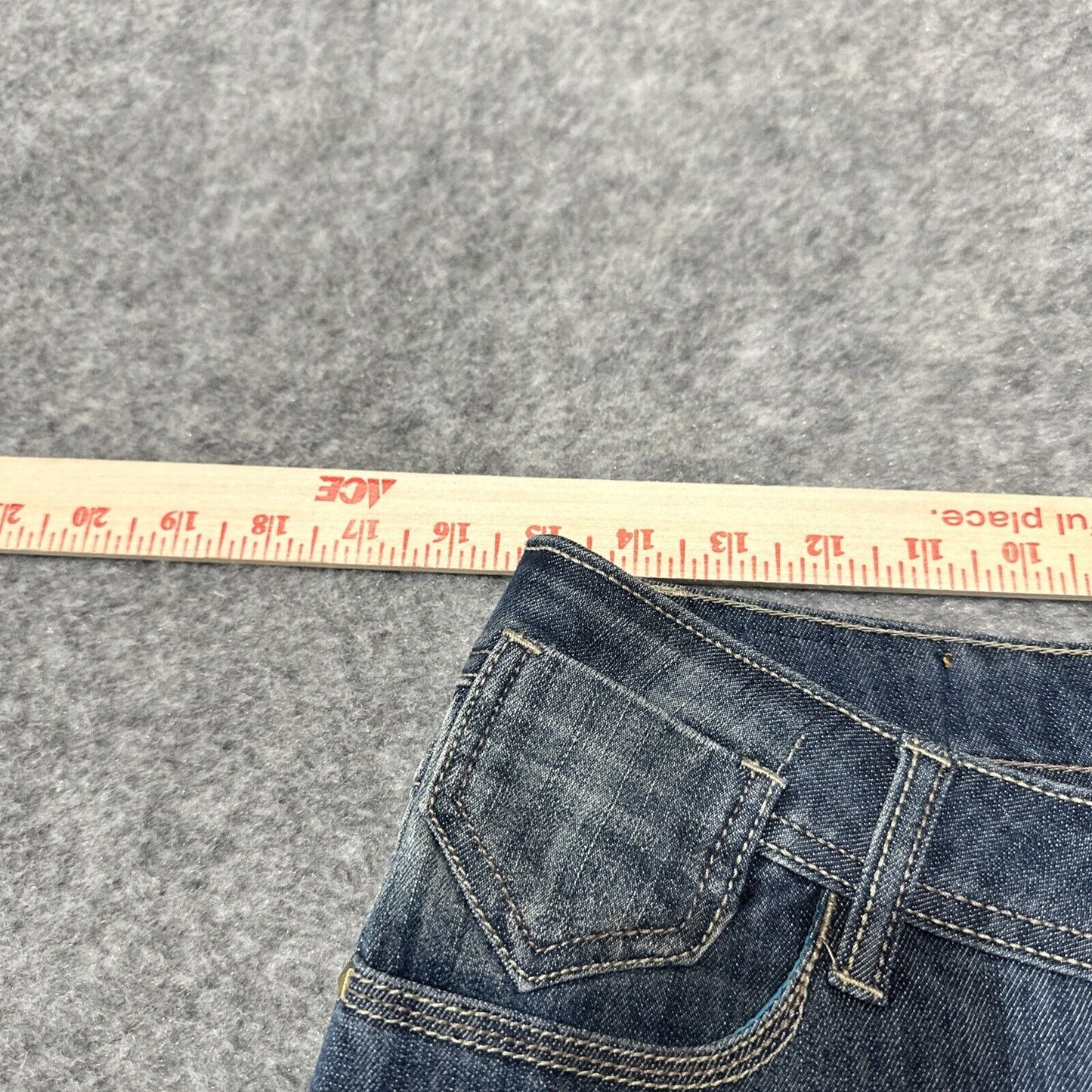 Rocawear Hannah Women's Skinny Jeans Size 7 Blue Dark Wash Denim