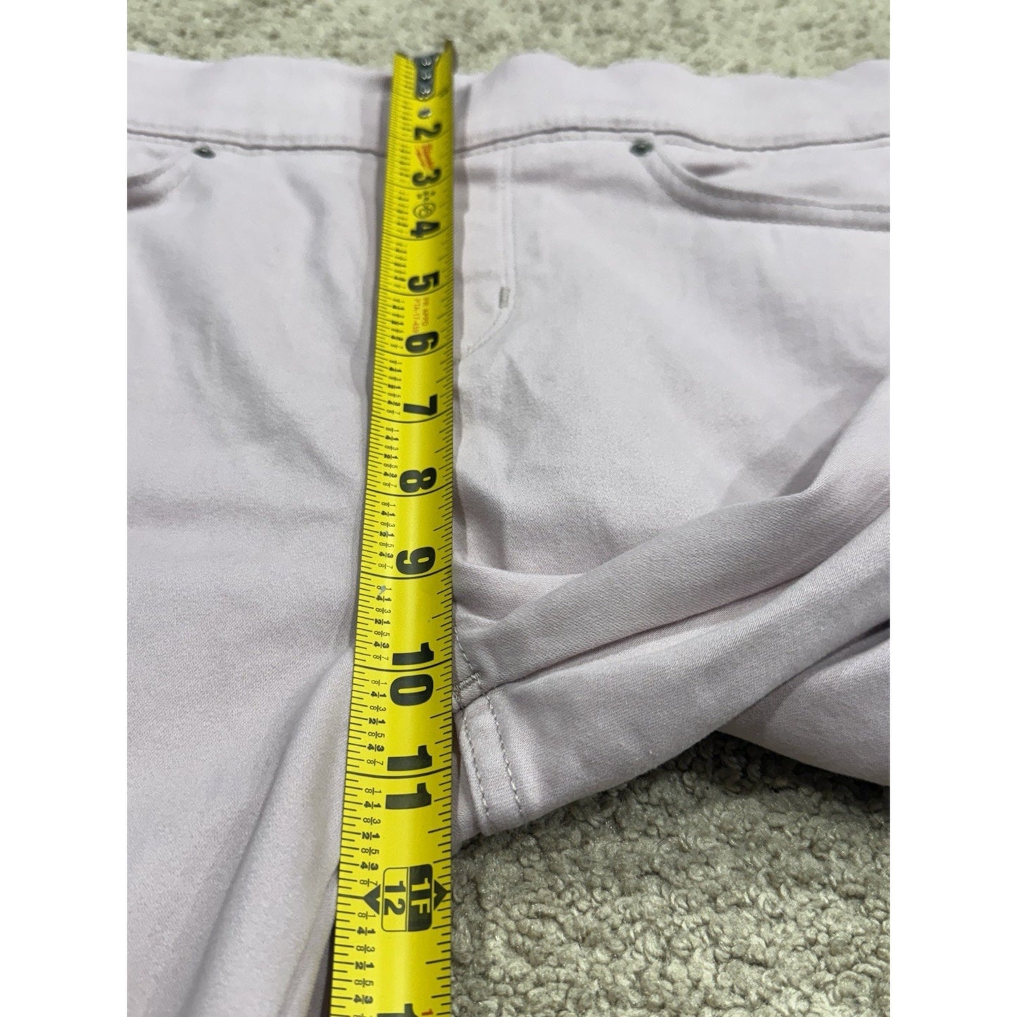 Signature Levi Strauss Gold Women's PINK Pull On Skinny Pants Size 13M W31 L30
