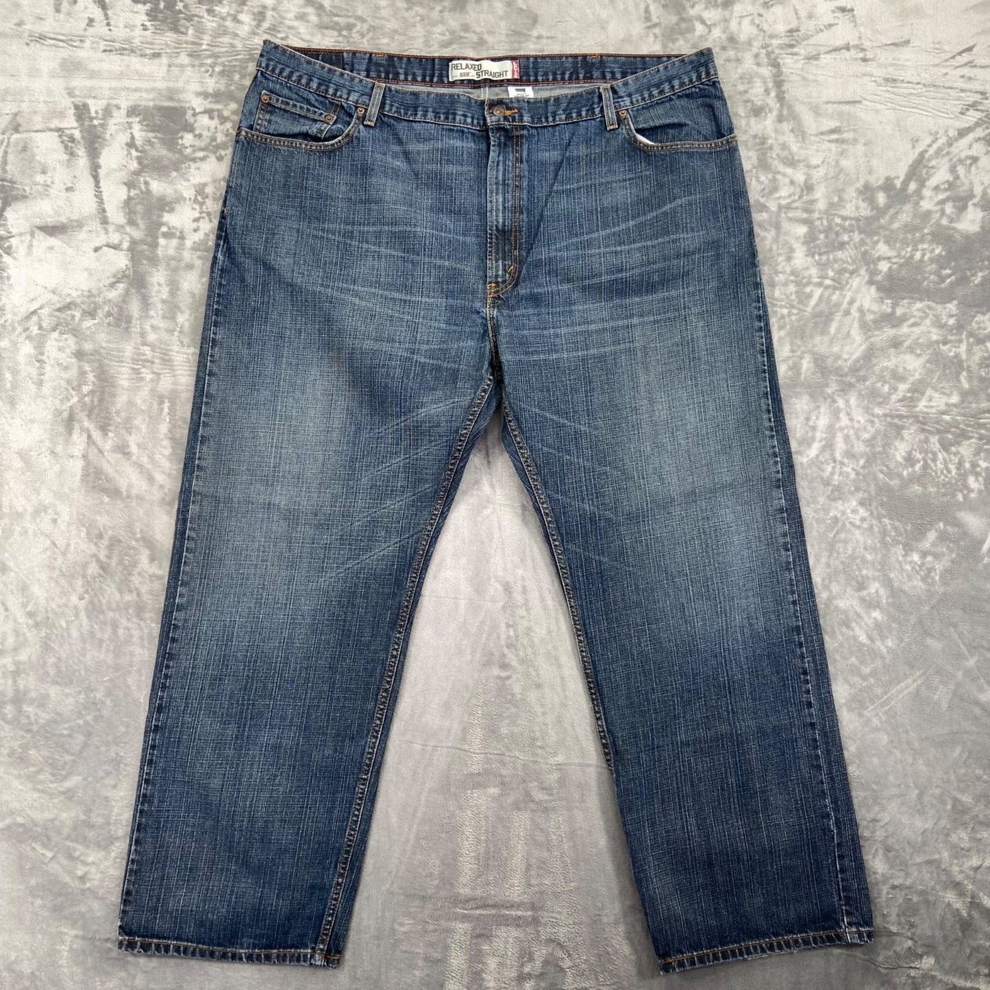 Levi's Men's 559 Relaxed Straight Jeans Size 48x32 Blue