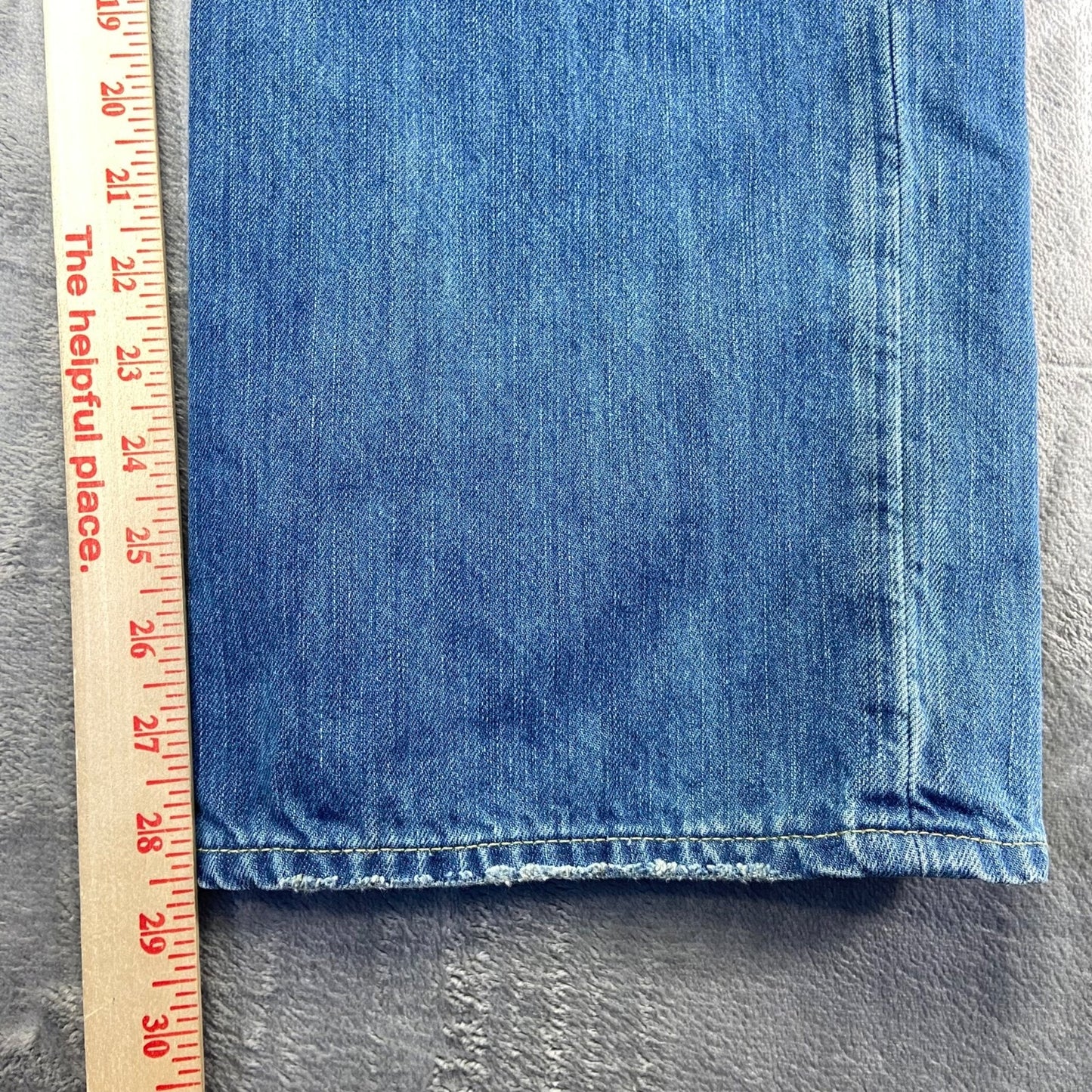 Vintage Polo Ralph Lauren Men's Straight Jeans 36x30 Blue Denim