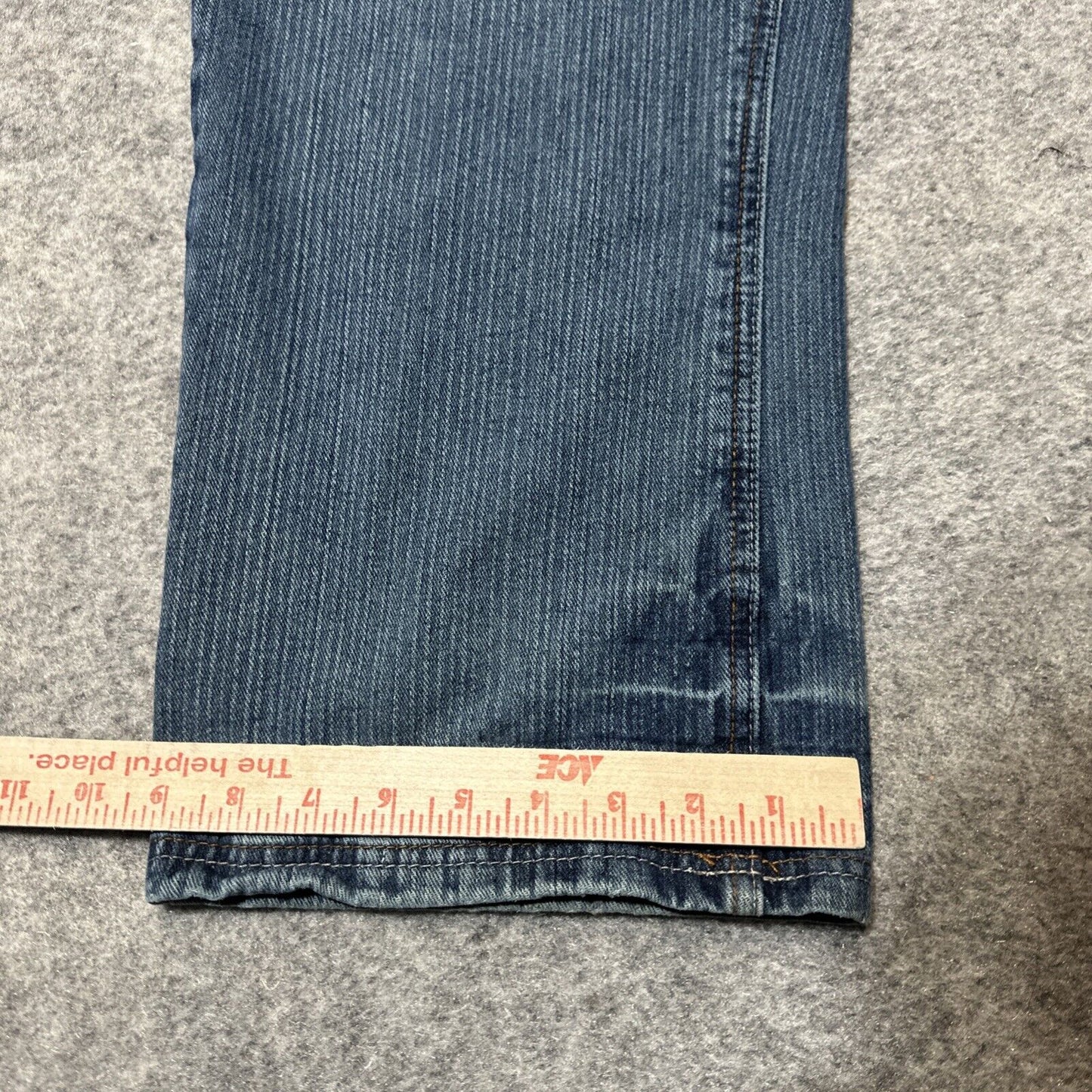Vintage PHAT Classic Original Fit Jeans Men's 40x30 Blue Denim Skater Hemmed