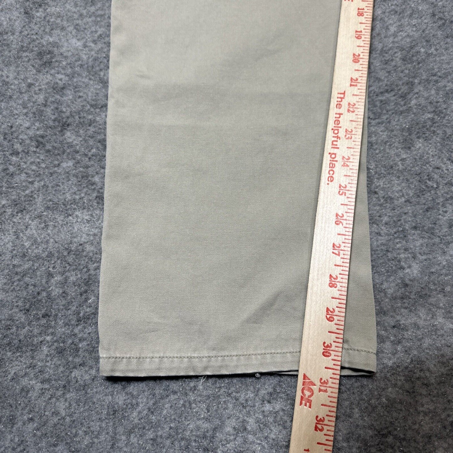 Indigo Palms Relaxed Fit Men's Straight Jeans Size 33x32 Beige Light Wash Denim
