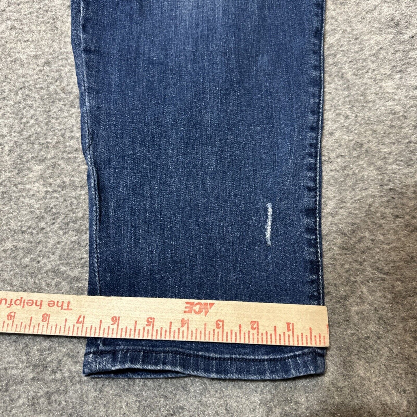 Democracy Distressed AB Technology Skinny Jeans Women's Size 24W Dark Blue Denim