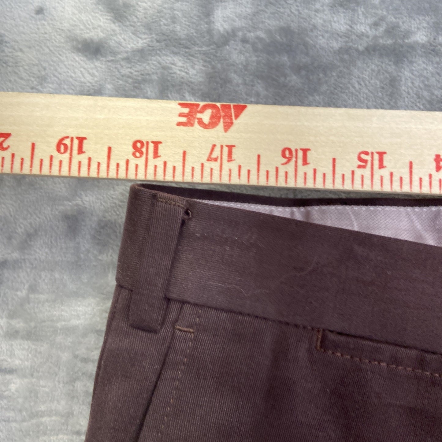 New Ermenegildo Zegna Dress Pants Men's Size 38 Purple Dark Red Maroon