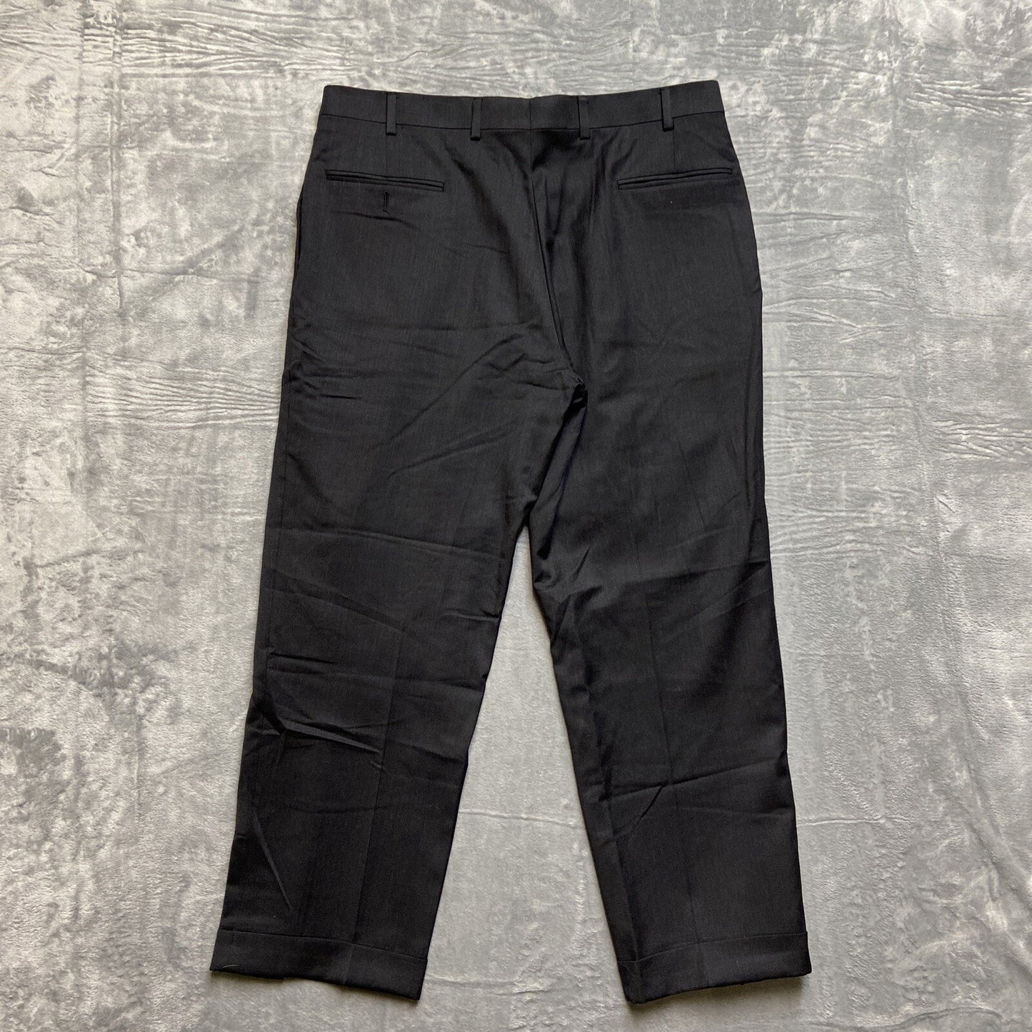 Jos. A. Bank Travelers Collection Pleated Dress Pants Men's Size 38x30 Black