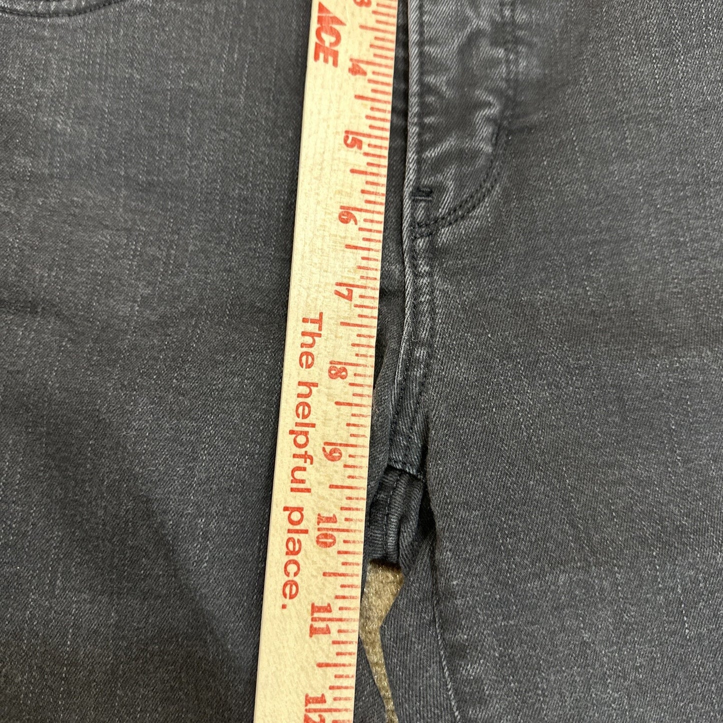 Levi's 314 Shaping Straight Women's Jeans Size 28 Black Dark Wash Denim 28x27