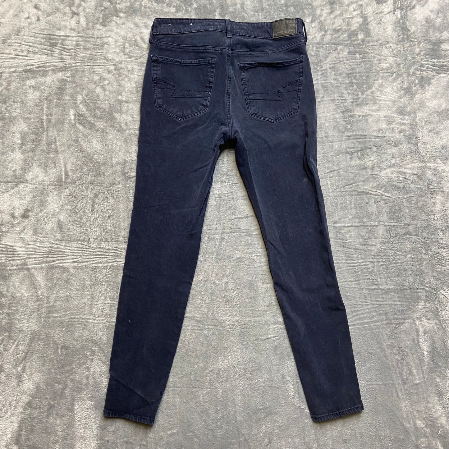 American Eagle Super Stretch X Hi Rise Jegging Women's Size 2 Short Dark Blue
