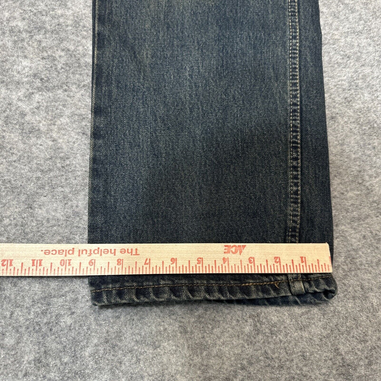 Denizen Levi's 281 Straight Fit Men's Jeans Size 38x32 Blue Dark Wash Denim