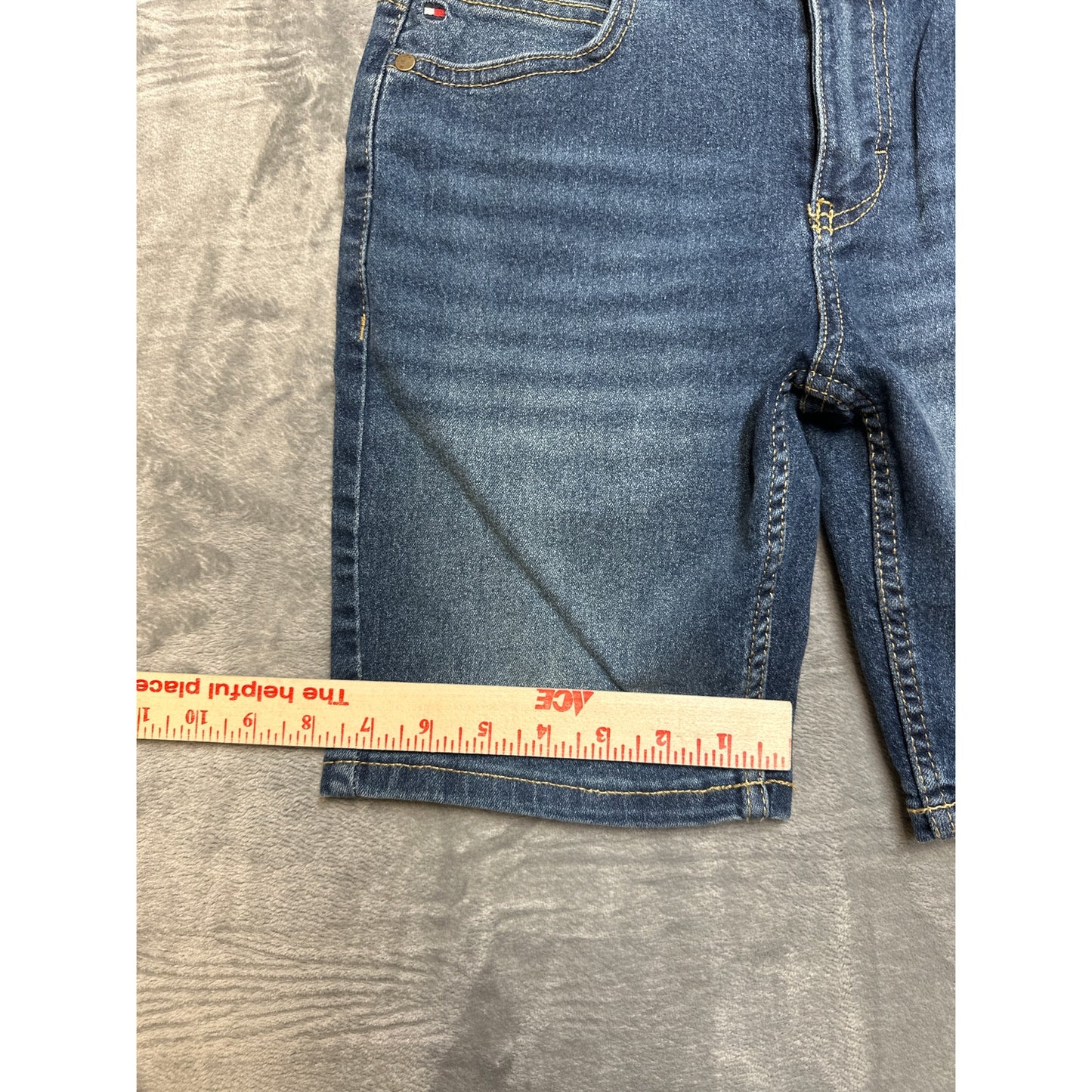 New Tommy Hilfiger Shorts Men's Size 12 Blue Denim