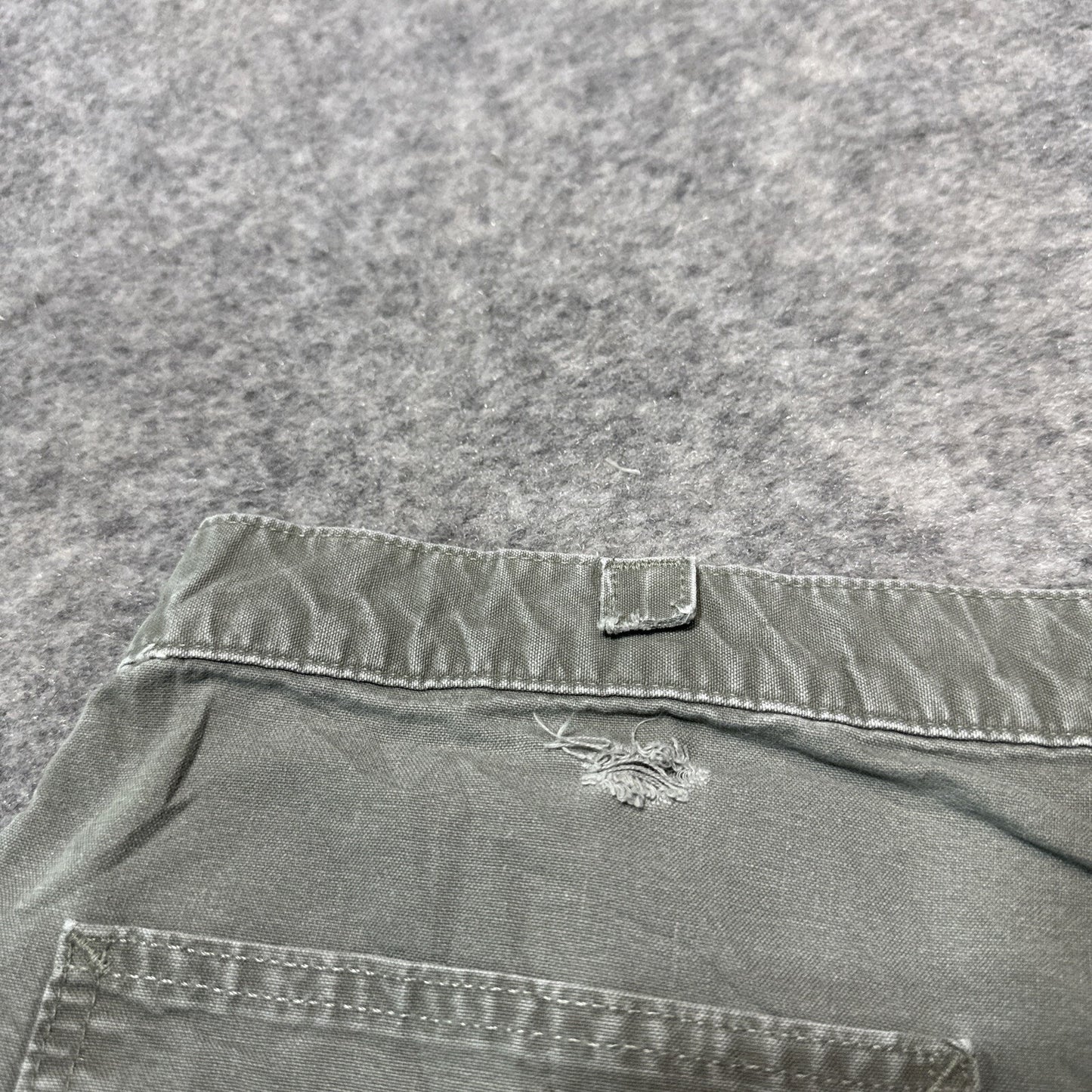Carhartt Men's Cargo Shorts Size 40 Green Cargo Work Shorts