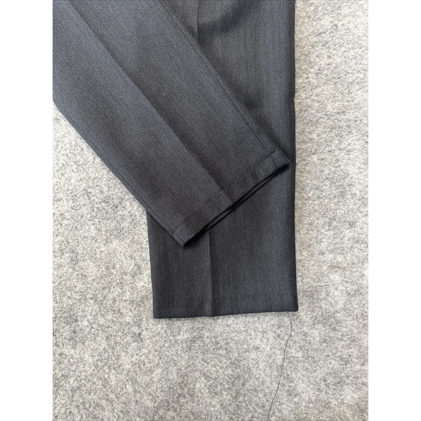 Hugo Boss Men's Straight Leg Pleated Dress Pants Size 36R Black Clip Pants