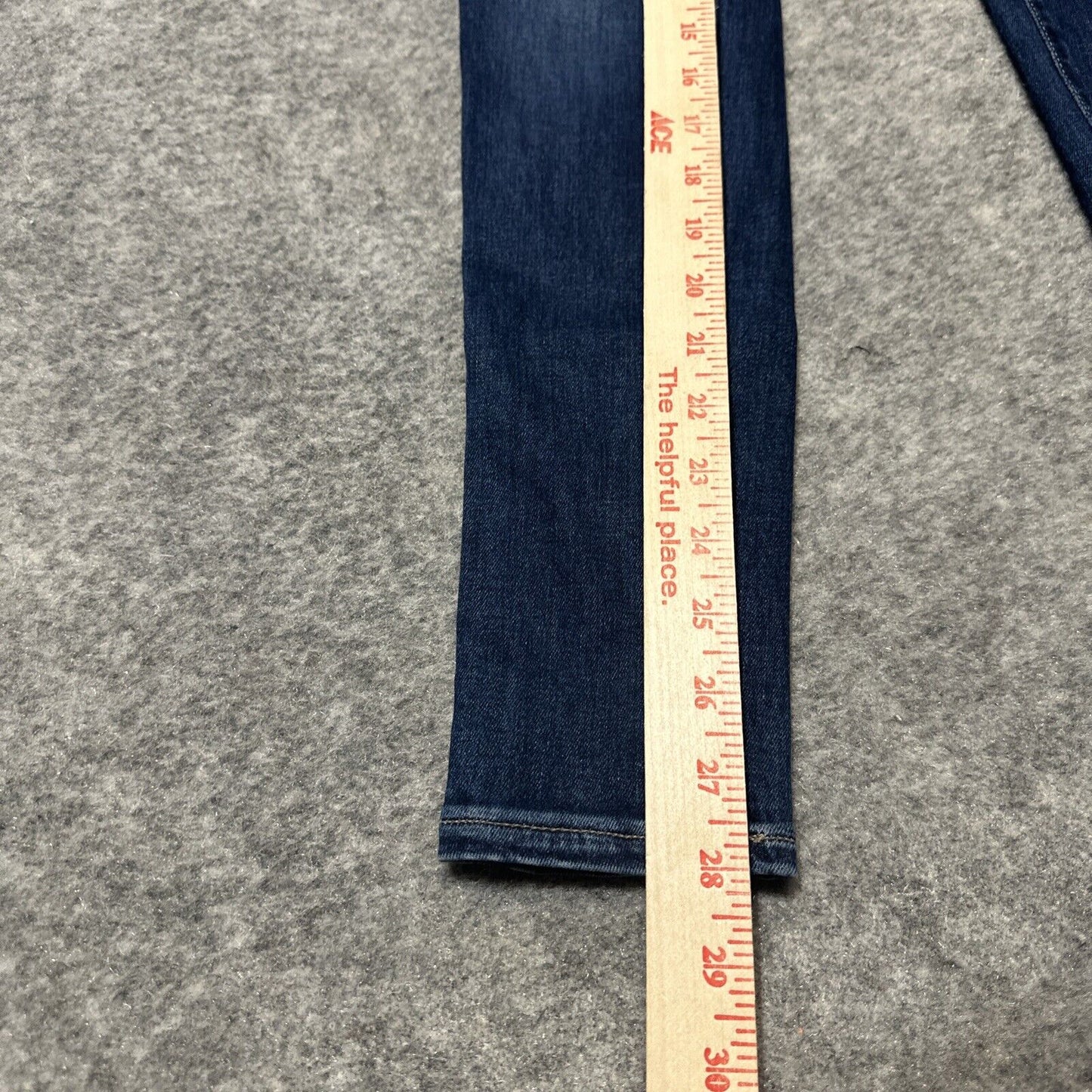 American Eagle Next Level Stretch Women's Hi Rise Jegging Size 00 Blue Dark