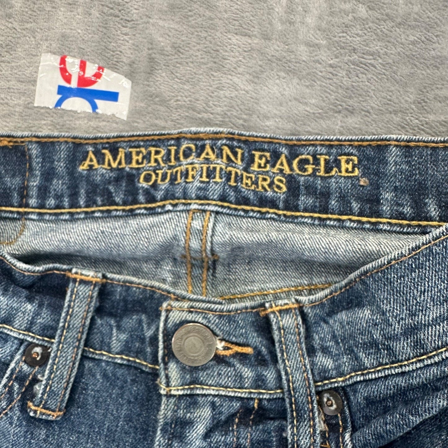 American Eagle Outfitters Men's Skinny Jeans 28/30 Blue Medium Wash Denim