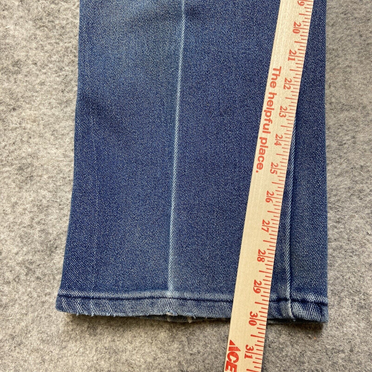 Vintage Sedgefeld Straight Jeans Men's Size 38x32 Blue Denim