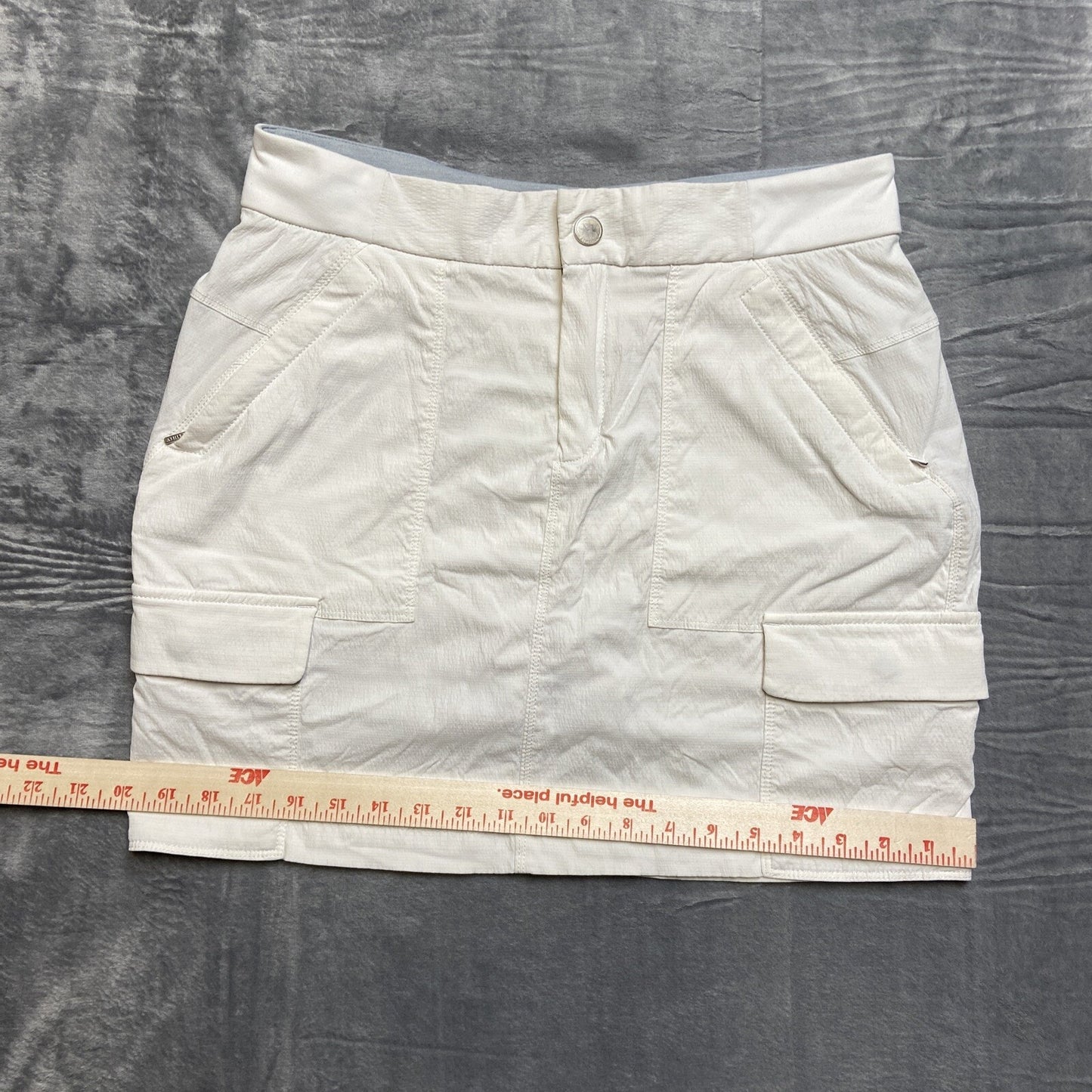 Athleta Cargo Tennis Skirt Women's Size 10 White