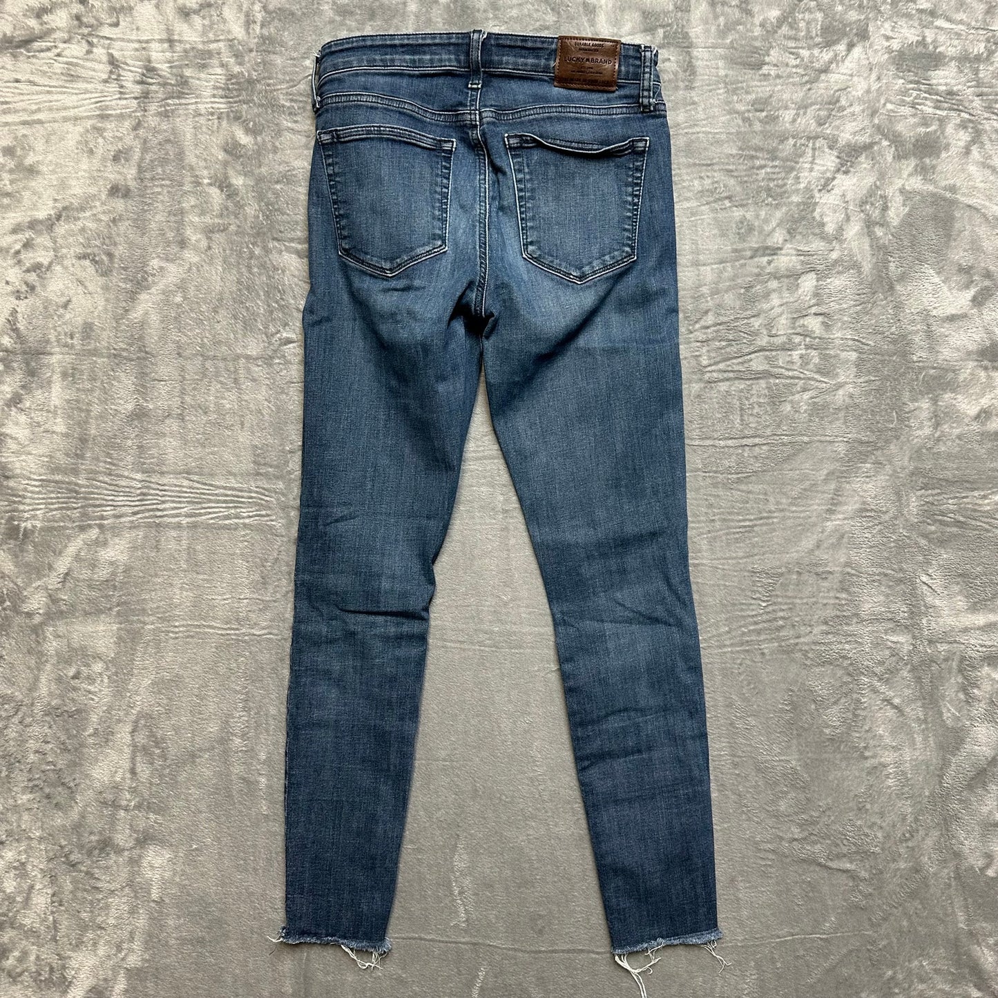 Lucky Brand Ava Super Skinny Jeans Women's Sz 4 Dark Blue