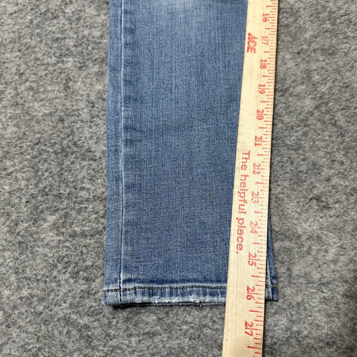 Lucky Brand Lolita Skinny Women's Distressed Jeans Size 2/26 Light Blue Denim