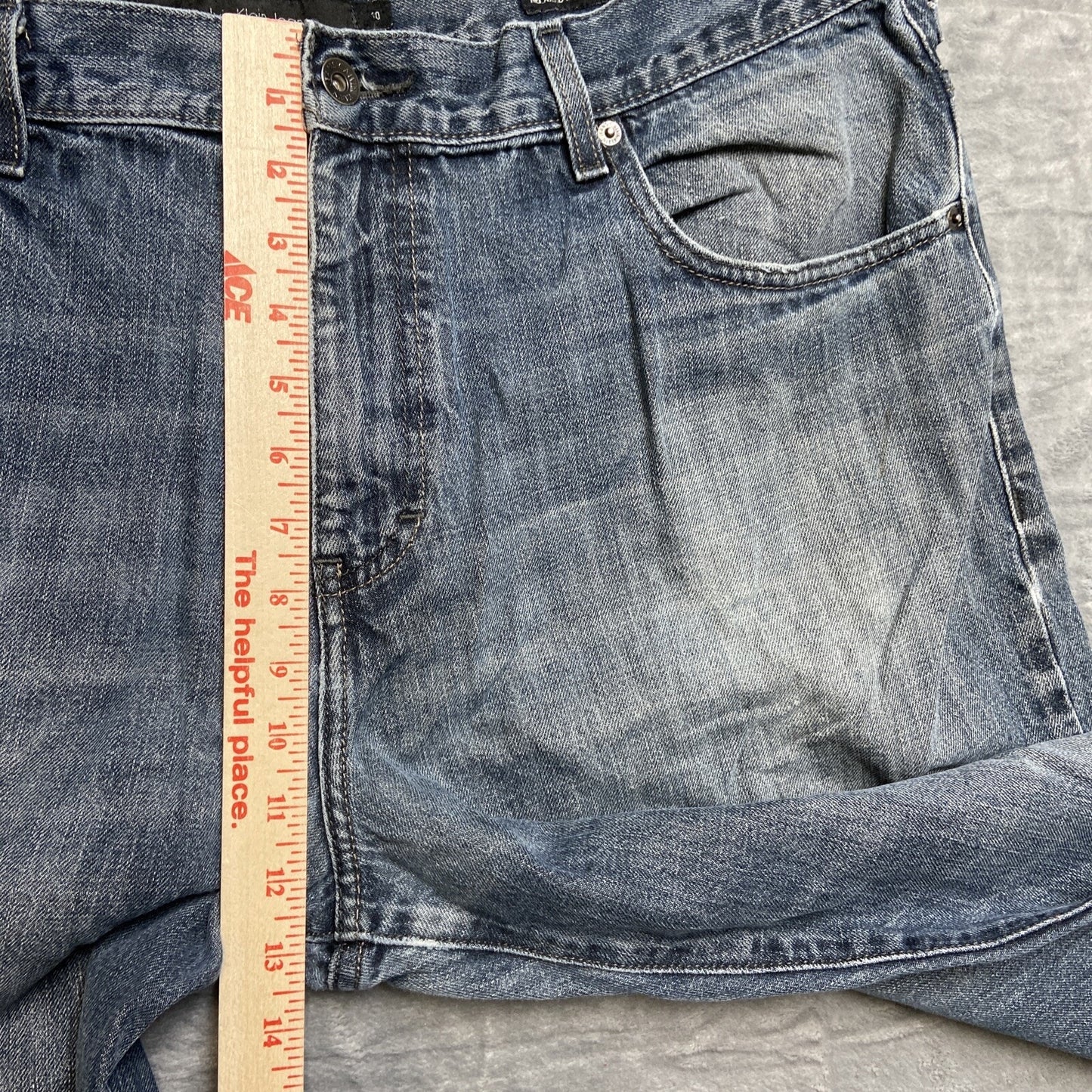 Vintage Calvin Klein Relaxed Straight Jeans Men’s Size 40 Blue Denim Dark