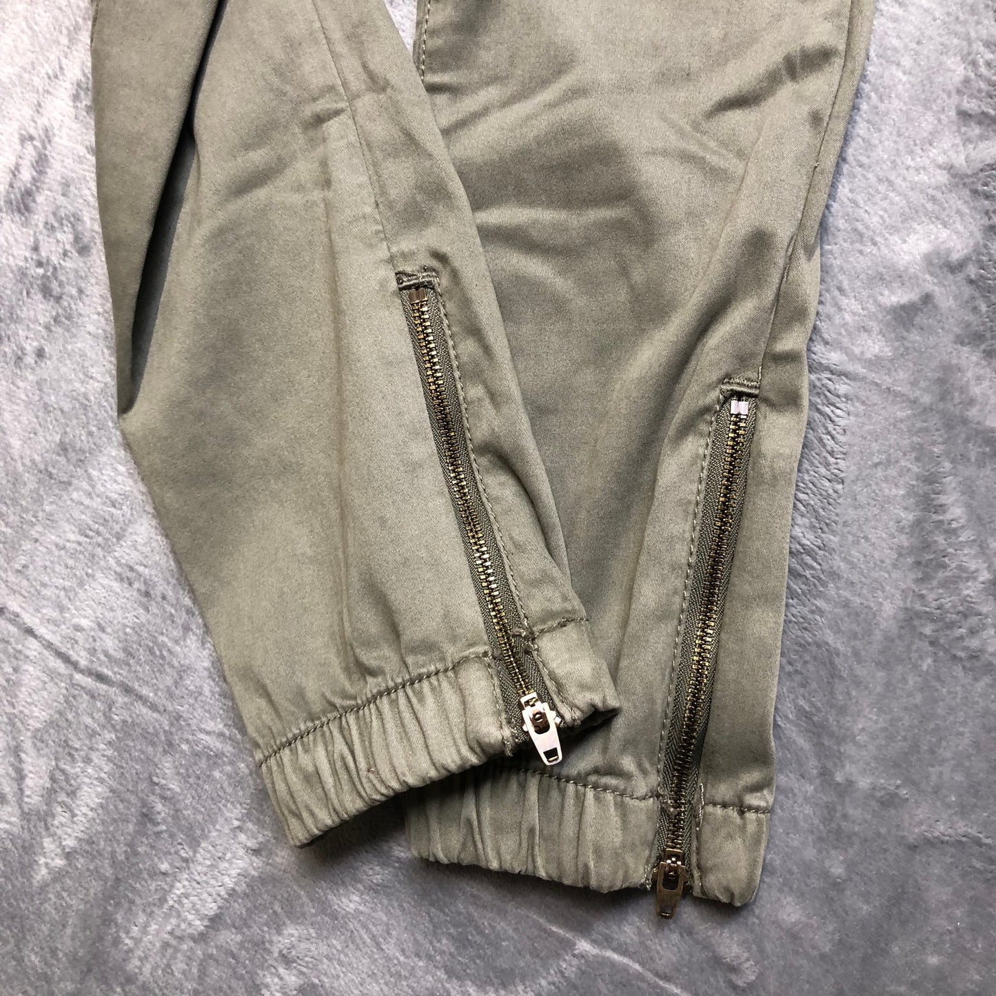 New American Eagle Jogger Pants Women's Size 000 Green Olive
