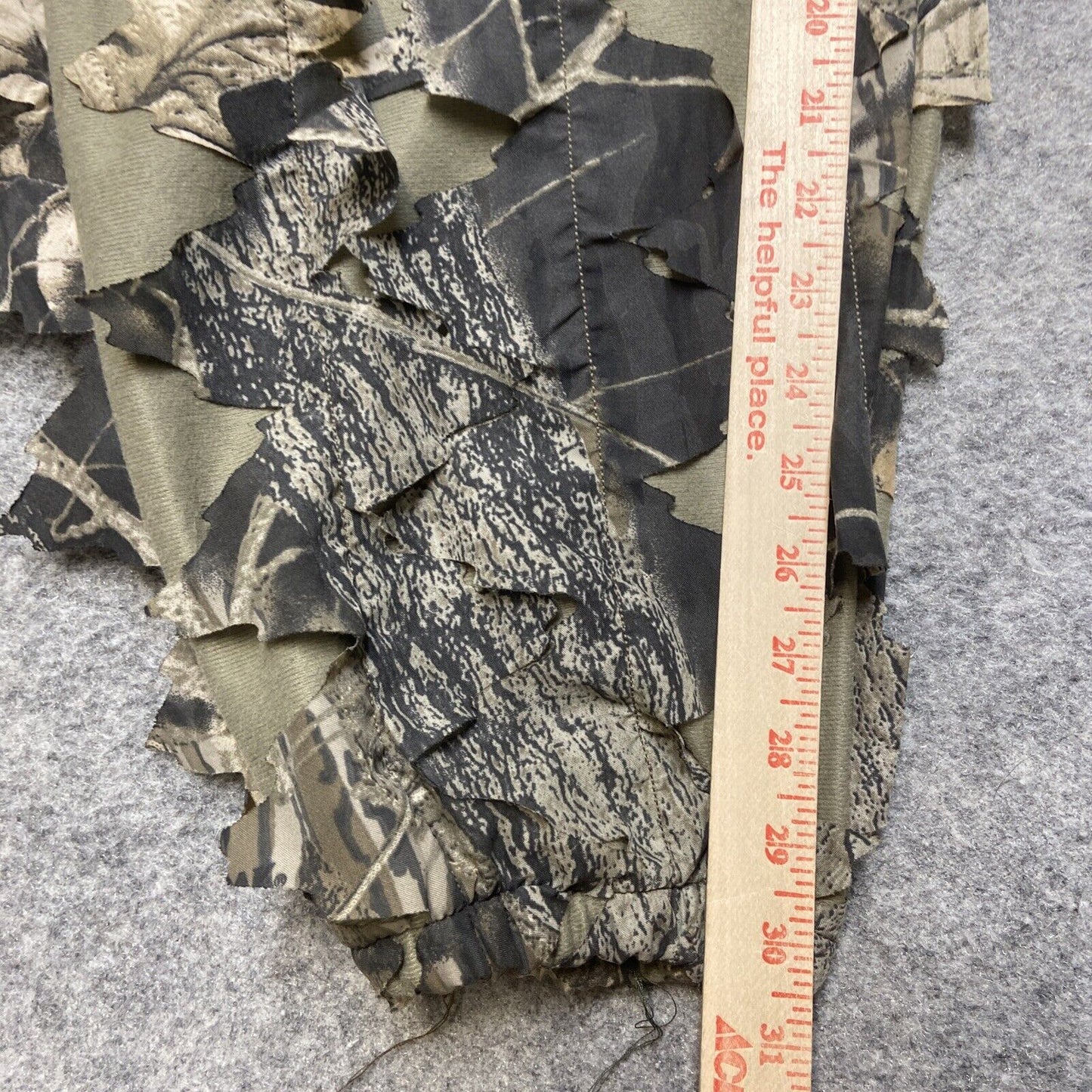 Vintage ScentLok 3D Leafy Ghillie Camo Hunting Pants Men's M/L Green Camoflauge