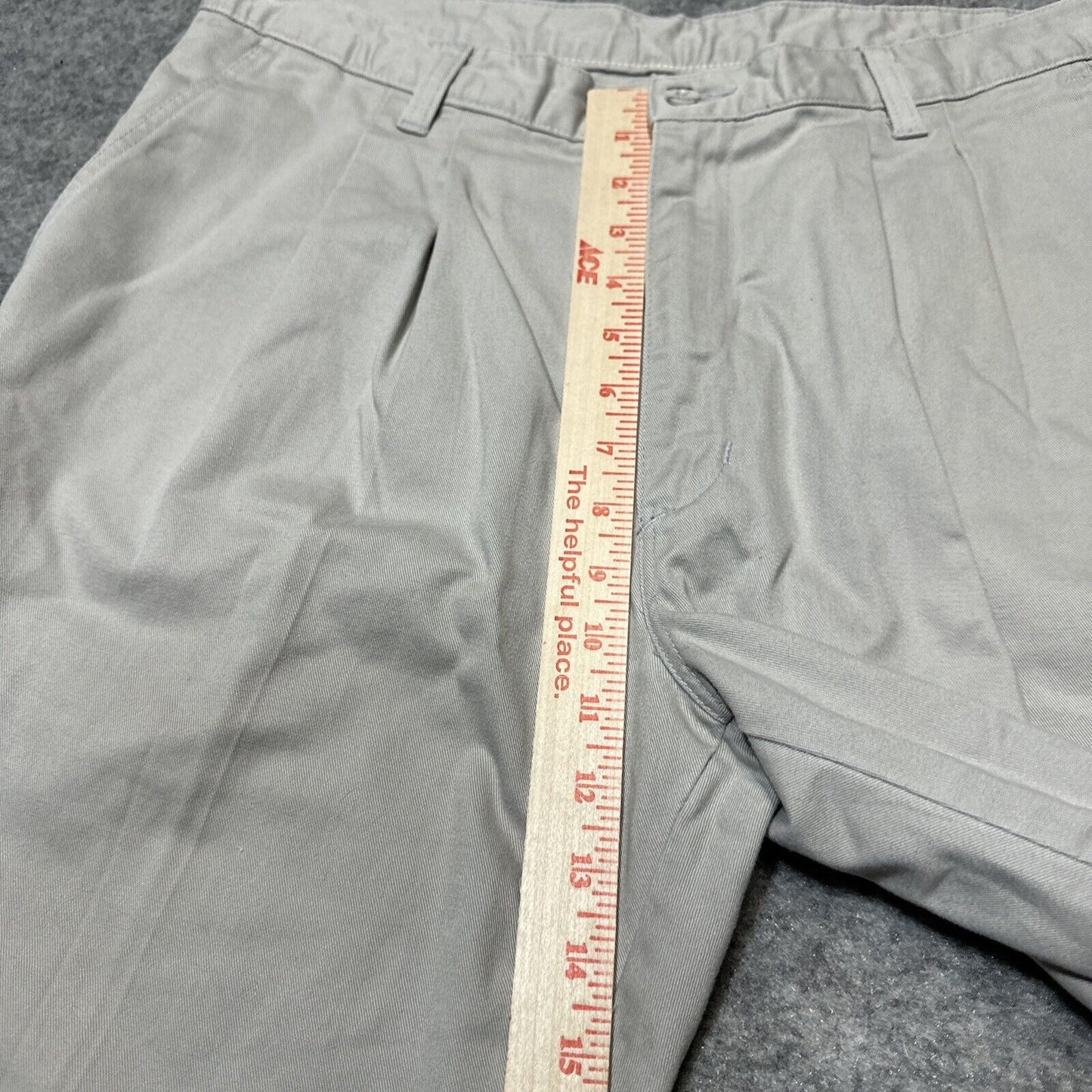 Timber Creek By Wrangler 69901PT Men's Straight Pleated Chino Pants Size 33x30